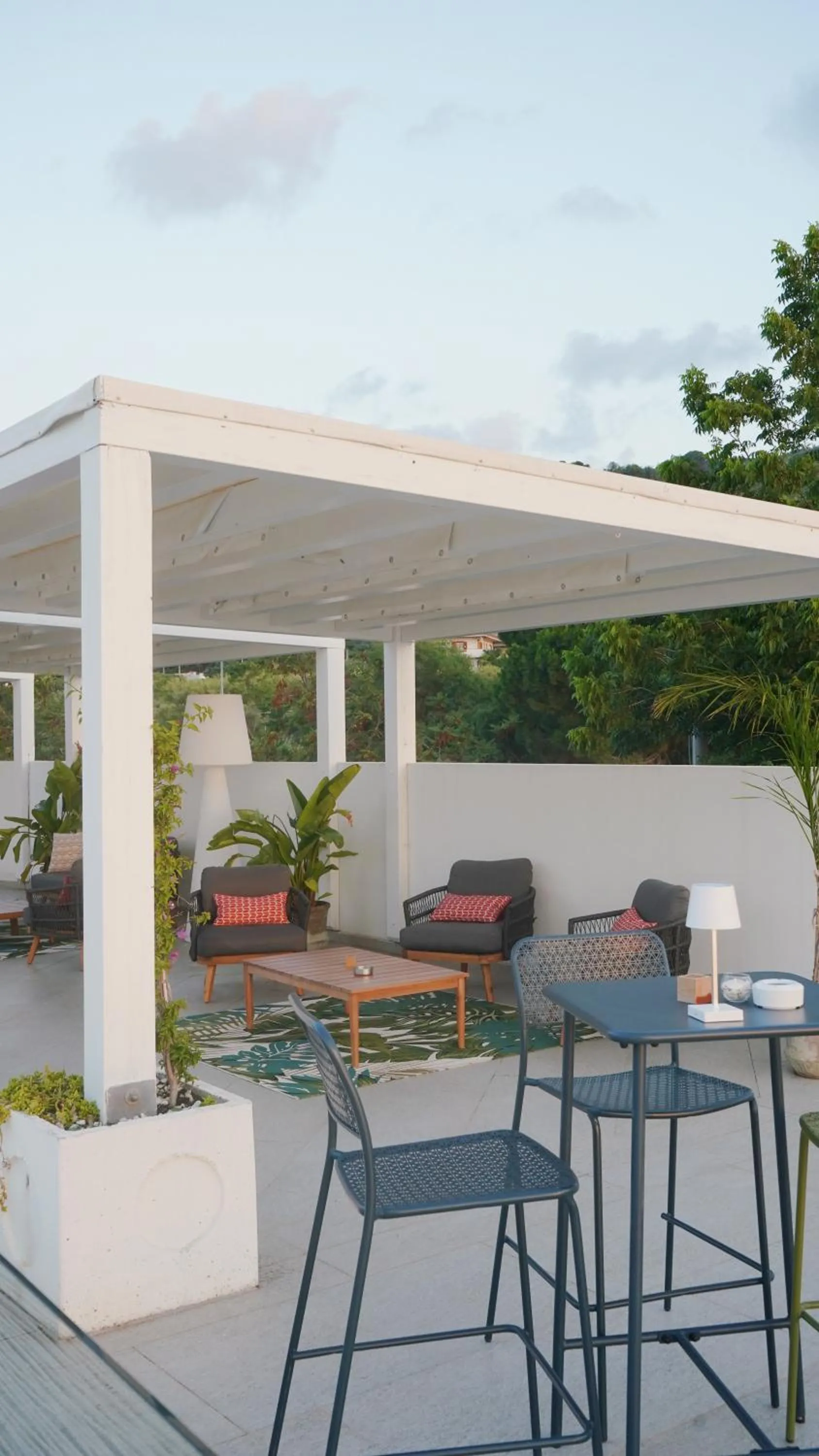 Patio in Infinity Resort Tropea