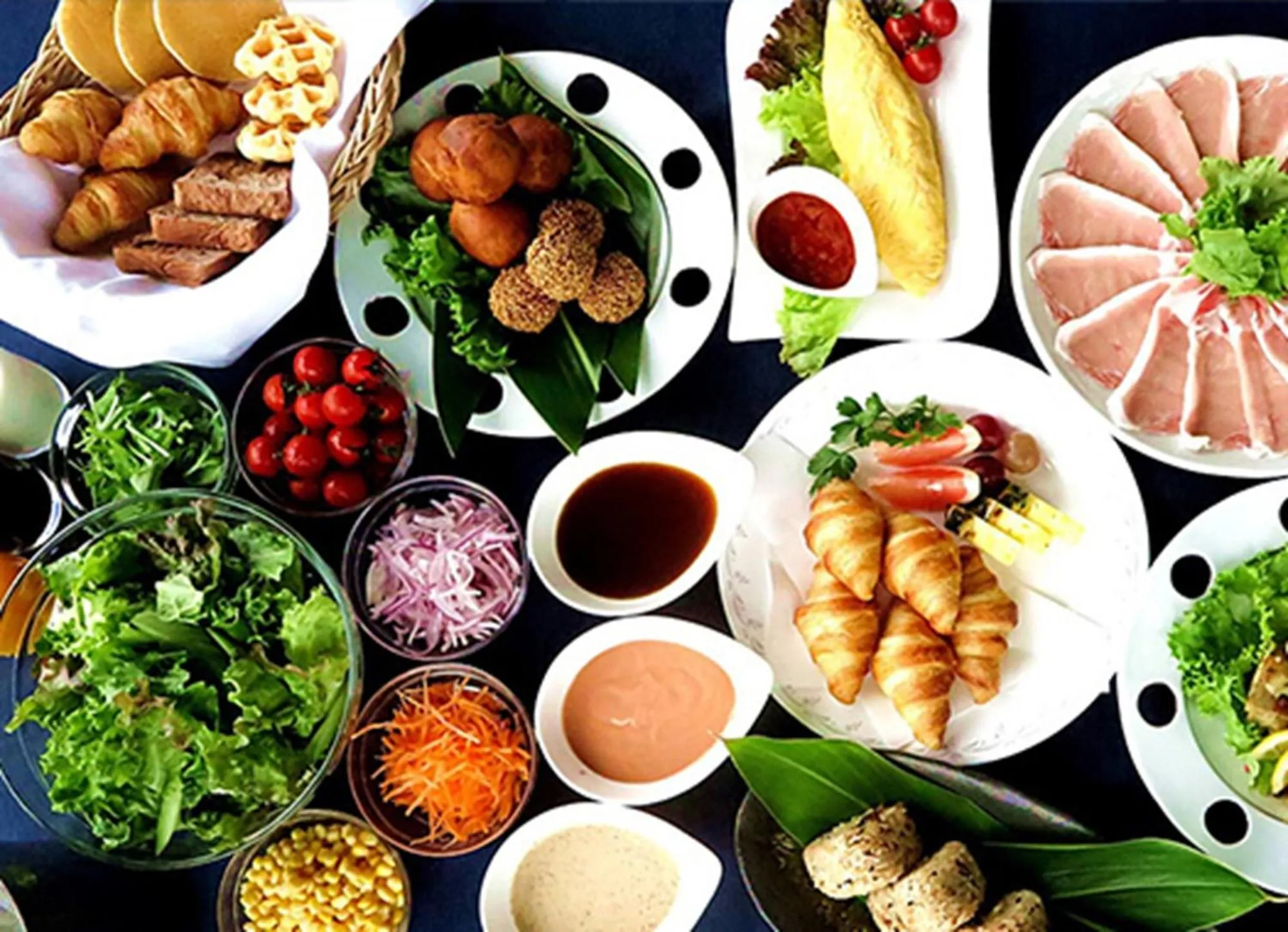 Breakfast in Best Western Okinawa Kouki Beach