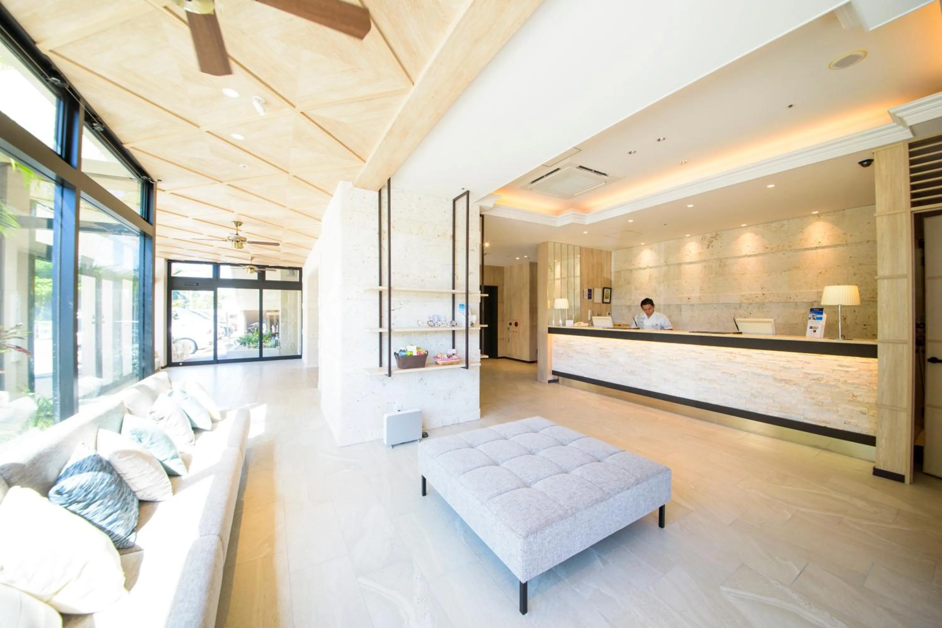 Lobby or reception in Best Western Okinawa Kouki Beach
