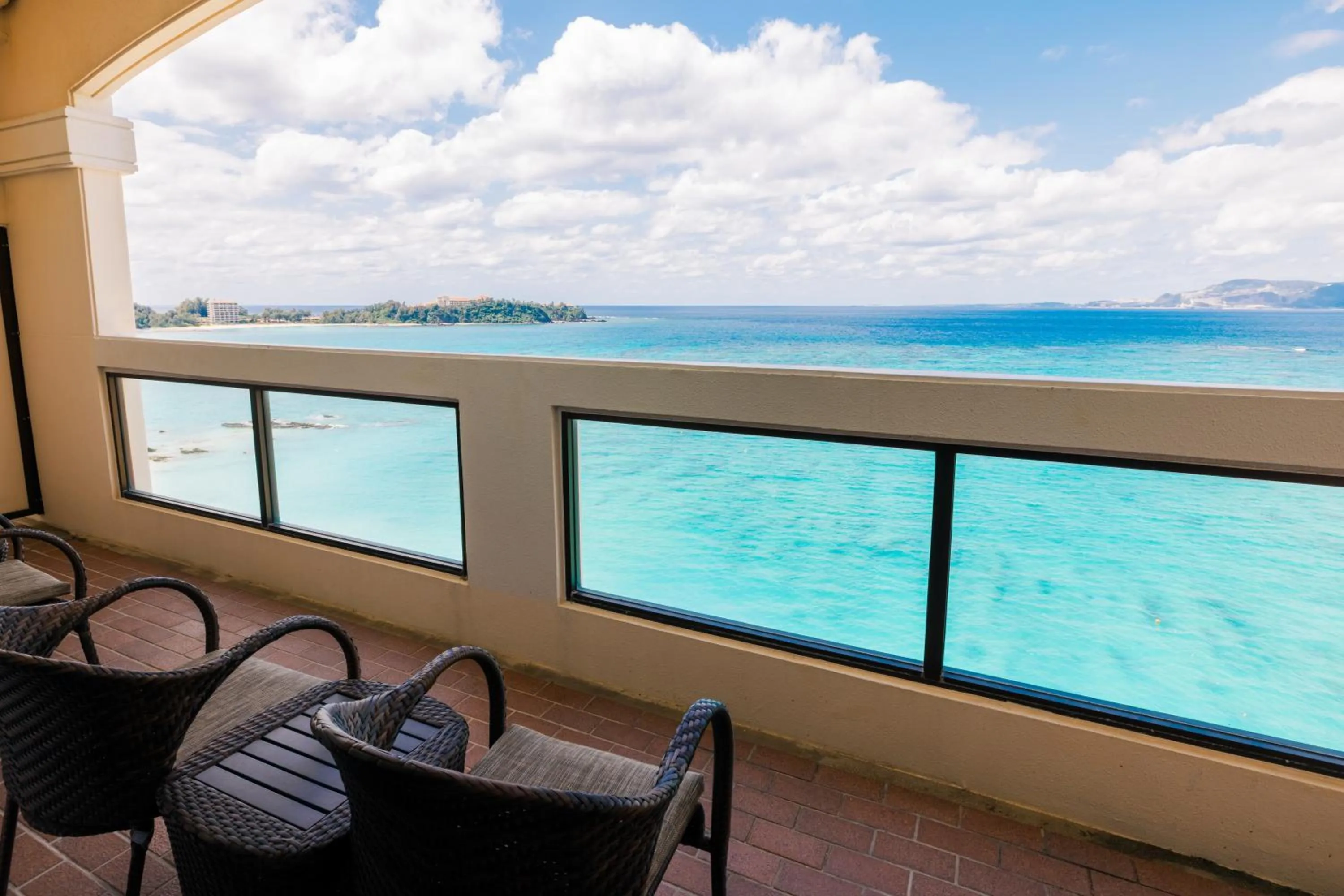 Sea view in Best Western Okinawa Kouki Beach