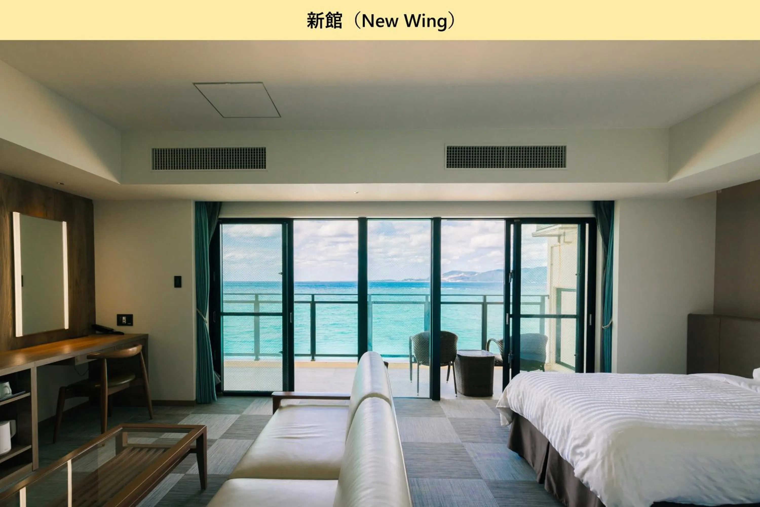 Photo of the whole room, Bed in Best Western Okinawa Kouki Beach