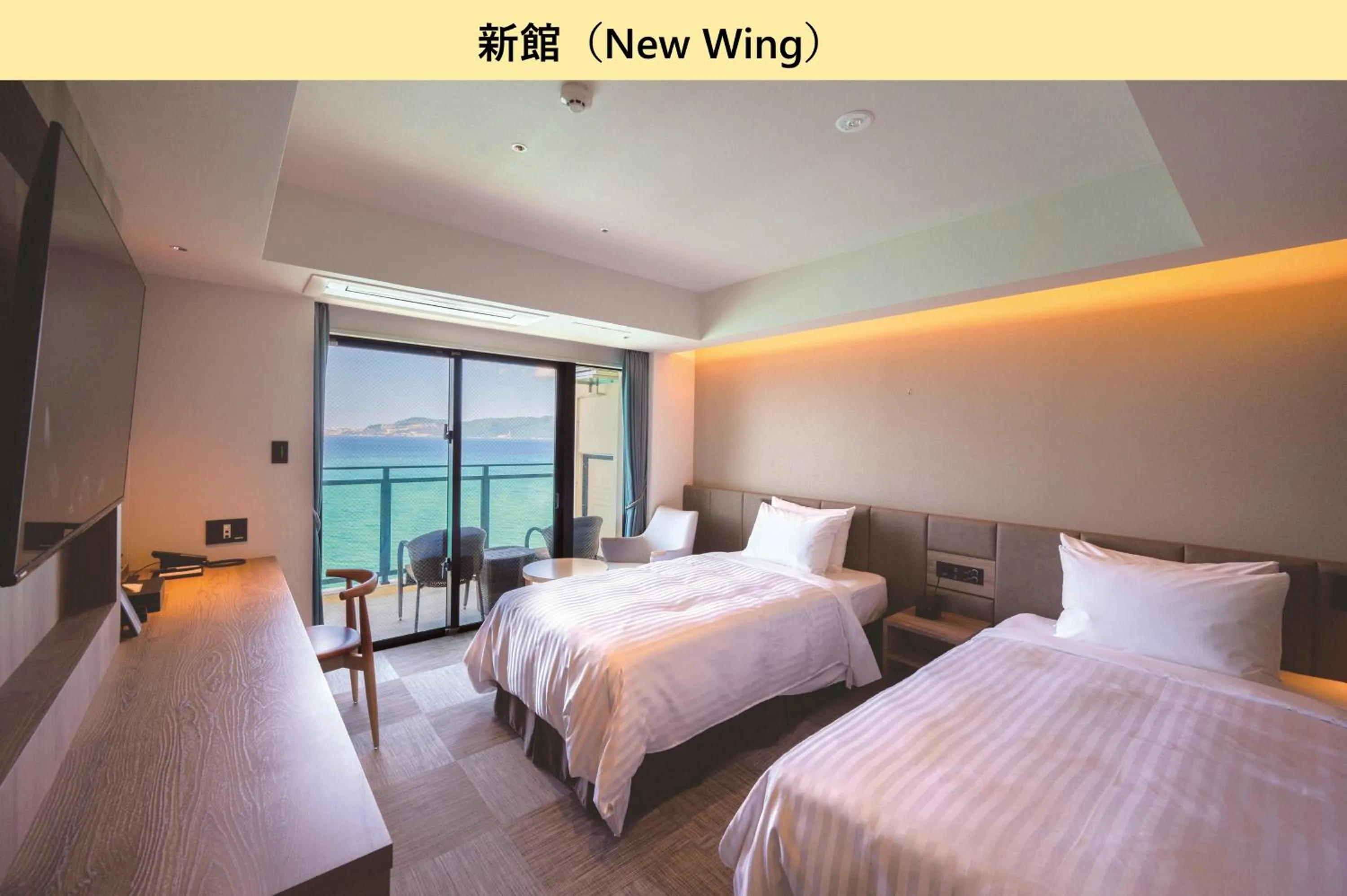 Photo of the whole room, Bed in Best Western Okinawa Kouki Beach