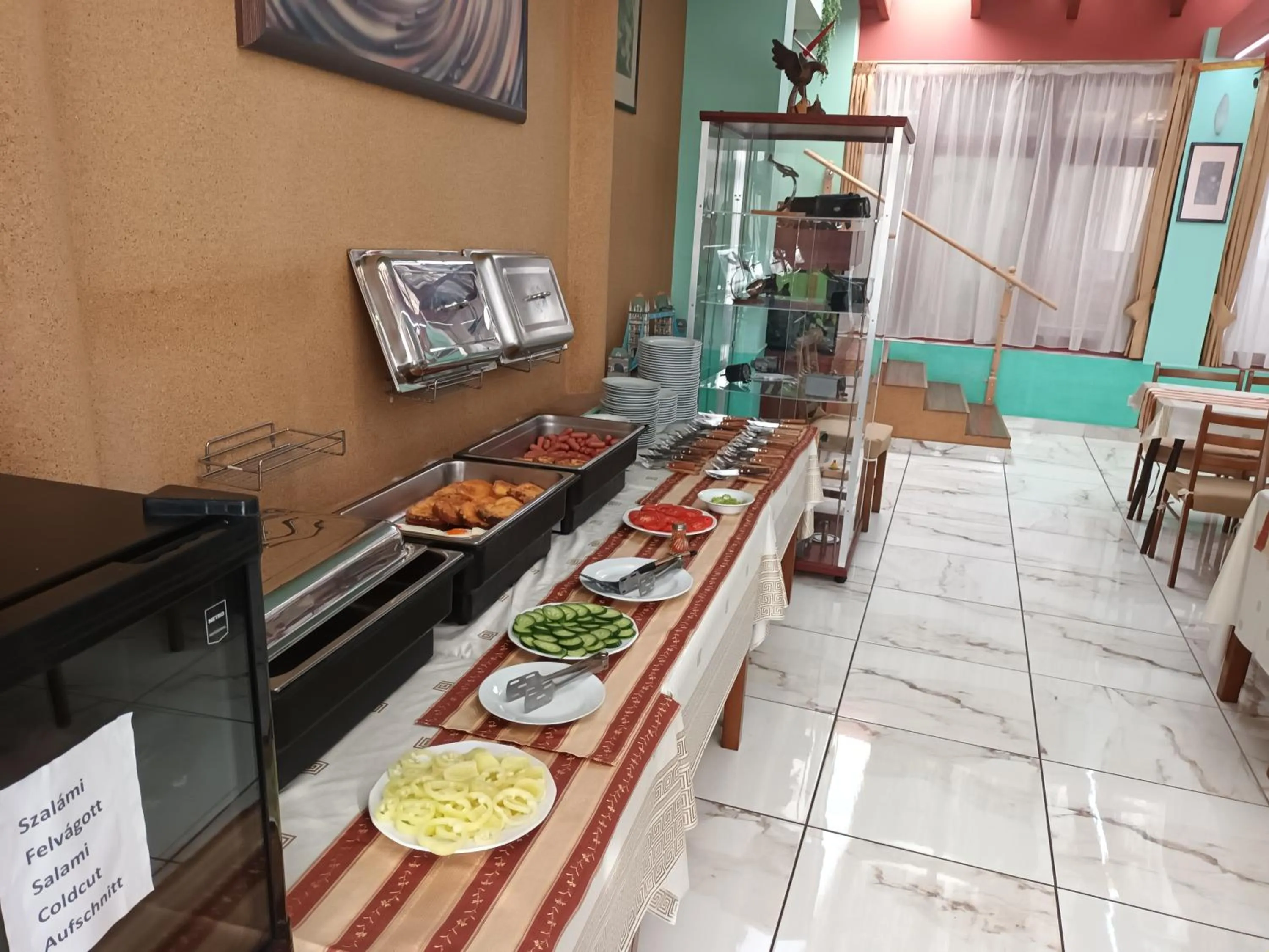 Breakfast in Pilóta Panzió