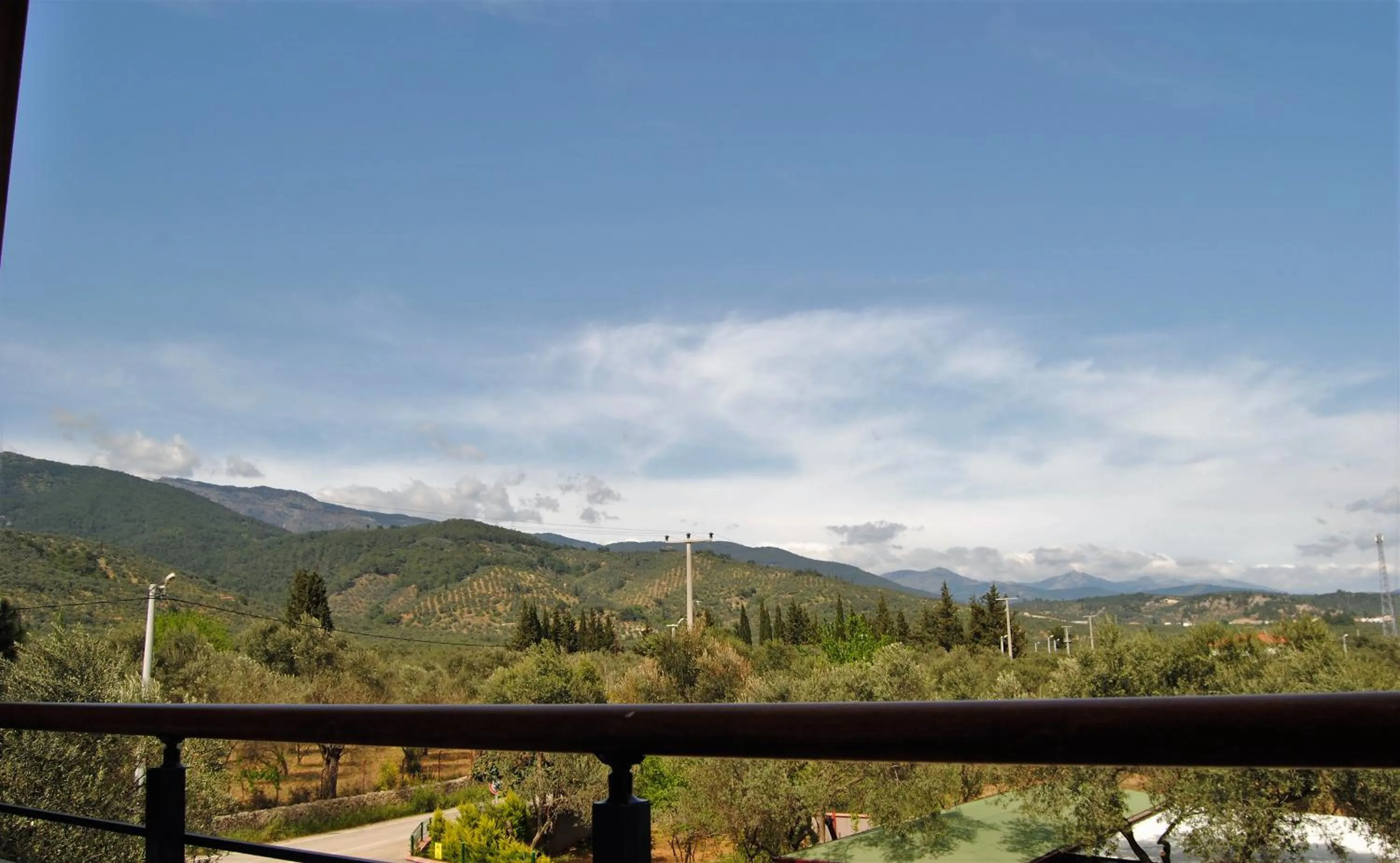 Balcony/Terrace in BEYAZ KONAK Güre