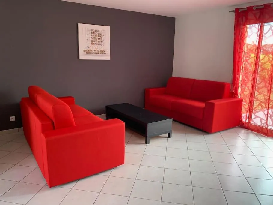 Living room in La Résidence Les Grands Vignobles