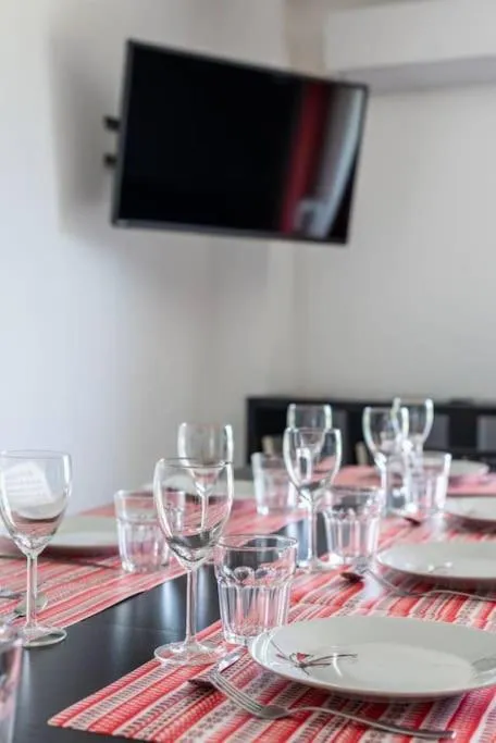 Dining area in La Résidence Les Grands Vignobles
