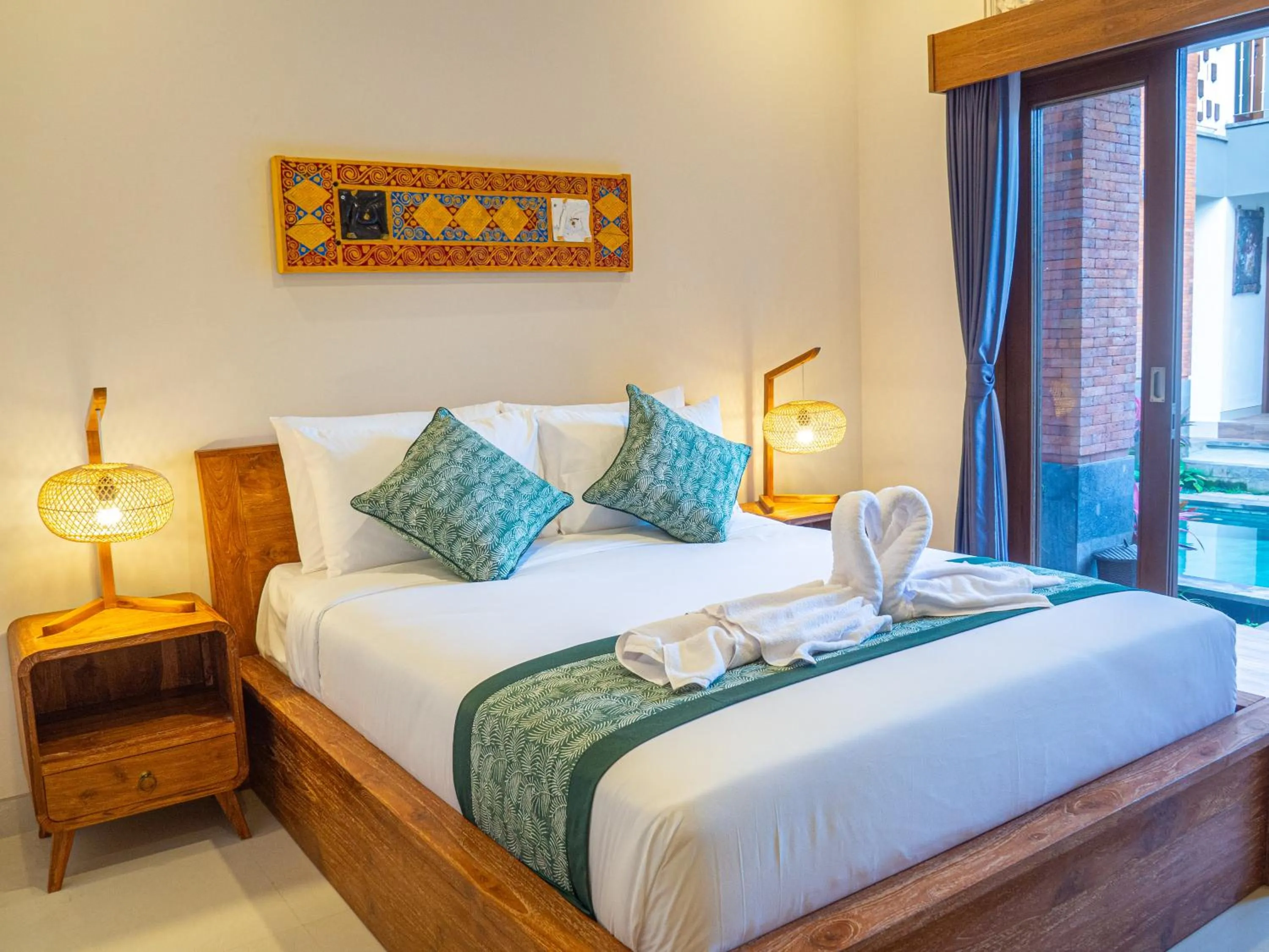 Bed in Arumasta Ubud