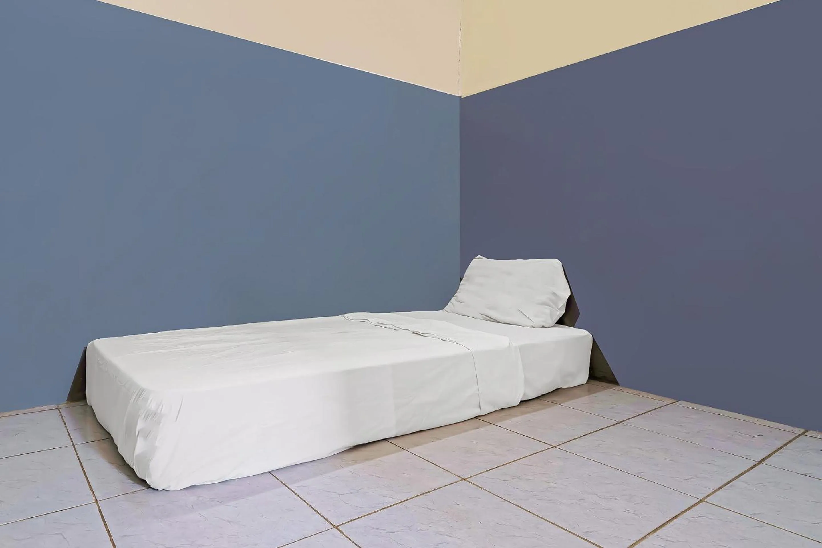 Bedroom in Hotel O Santana Residence Syariah