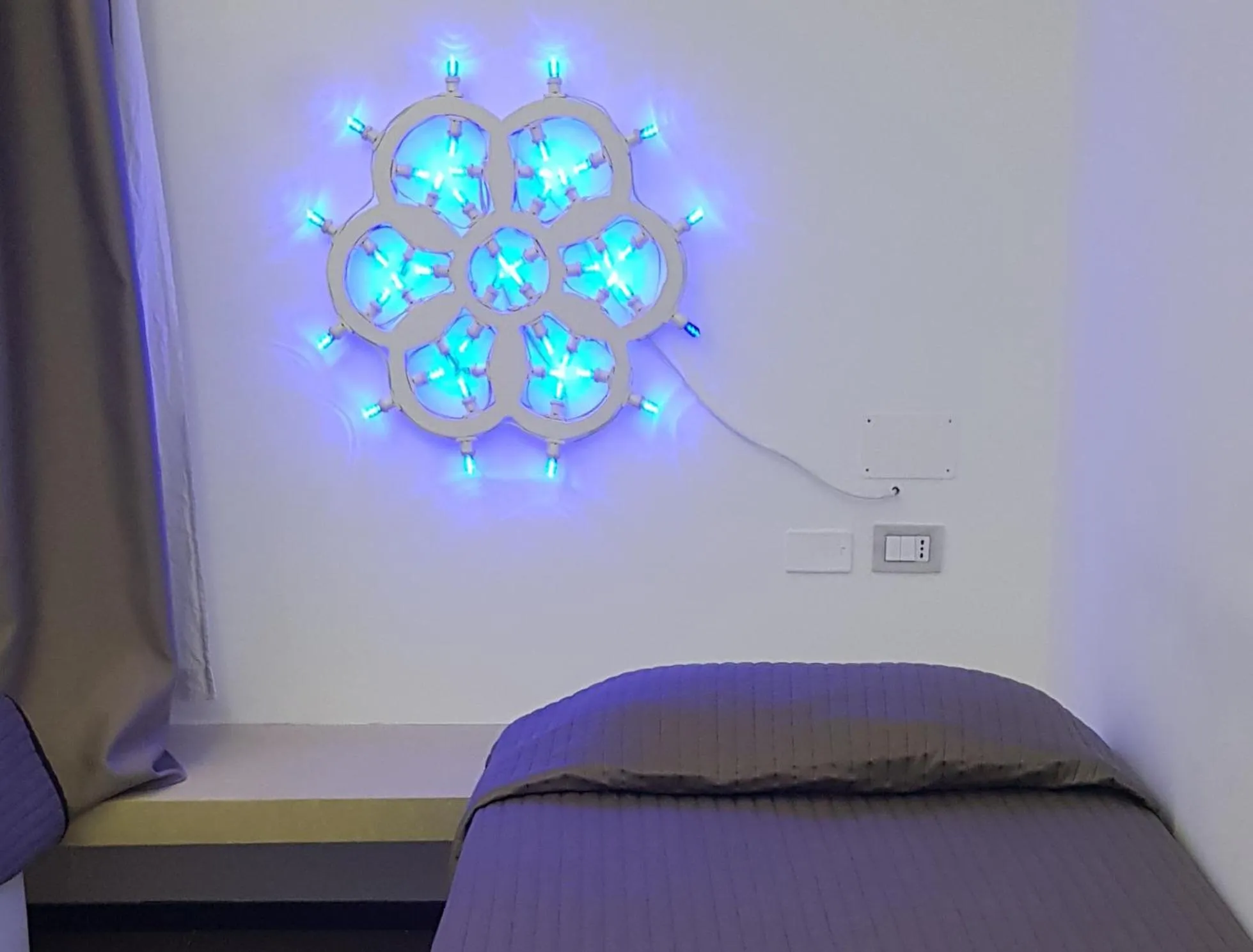 Decorative detail, Bed in B&B Copacabana Colors