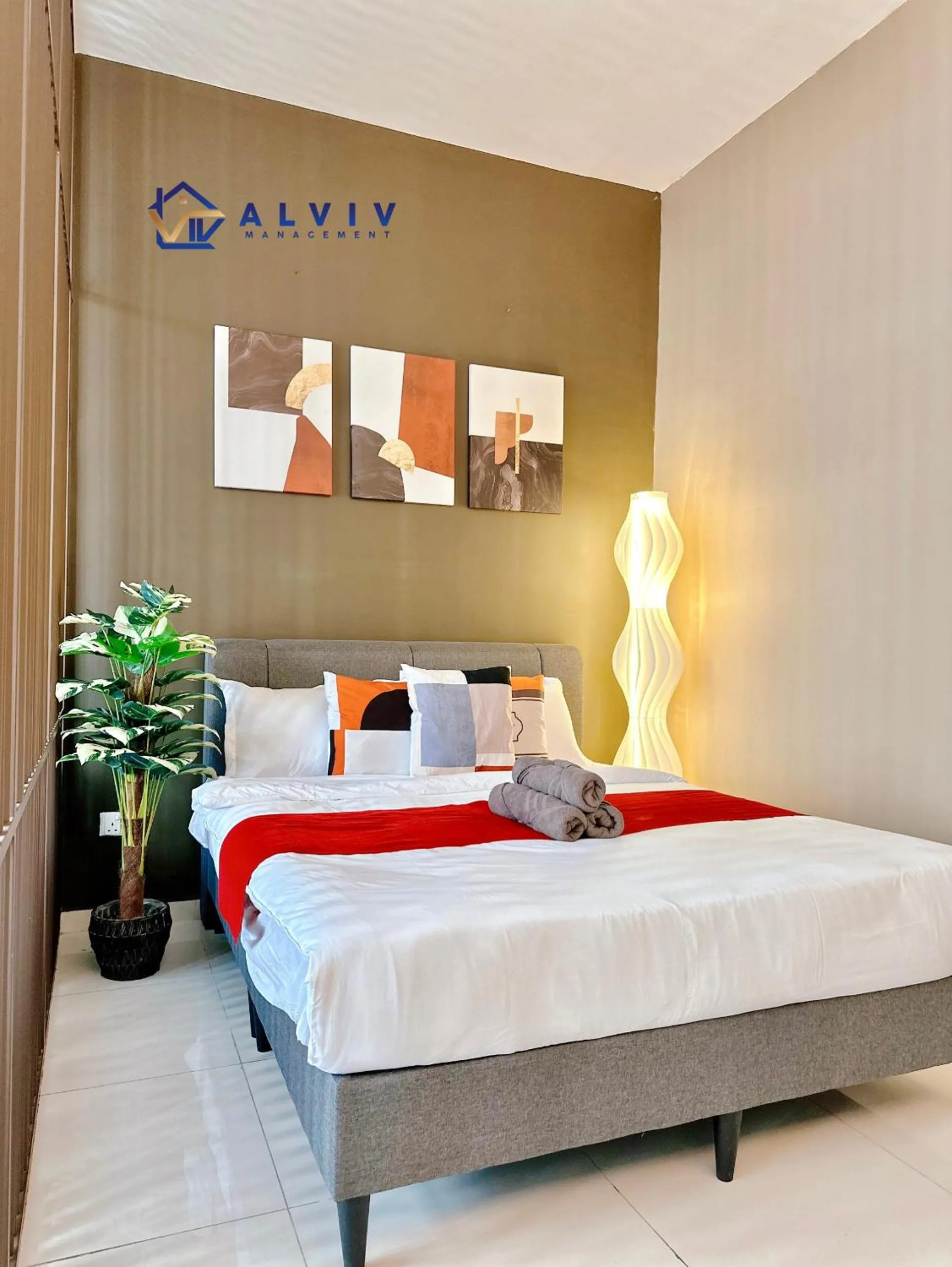 Bed in 4 Star Family Suite Jonker by Alviv