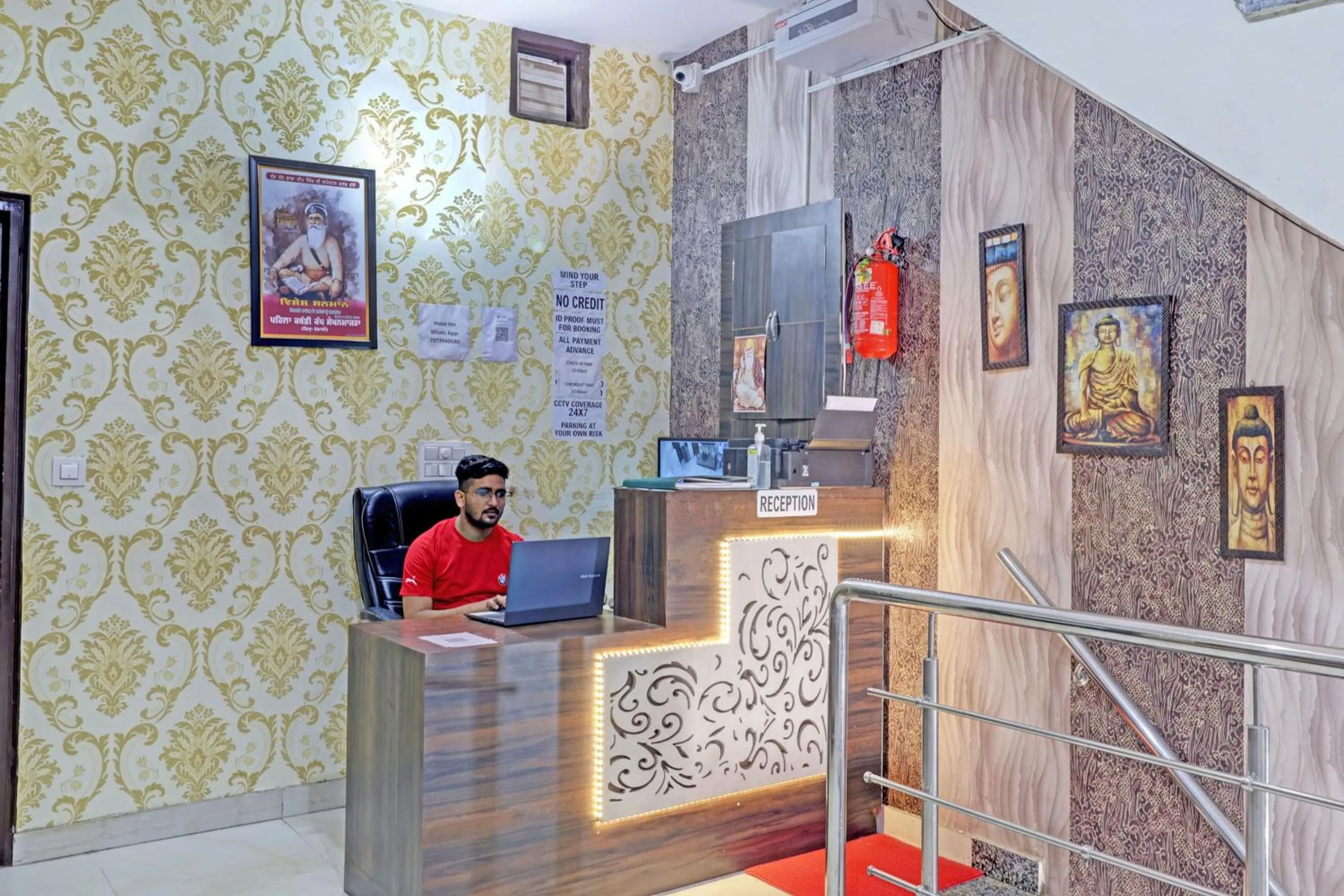 Lobby or reception in Hotel O Inn