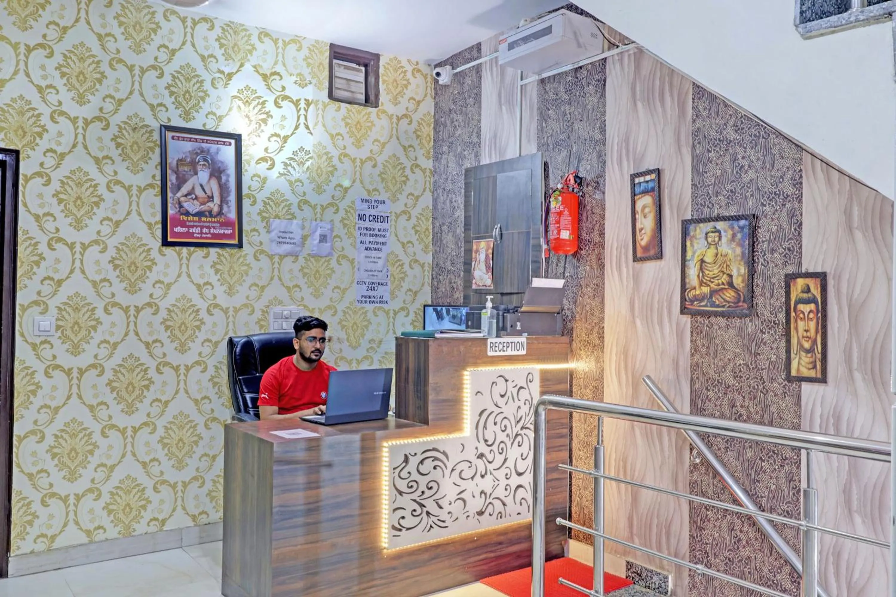 Lobby or reception in Hotel O Inn