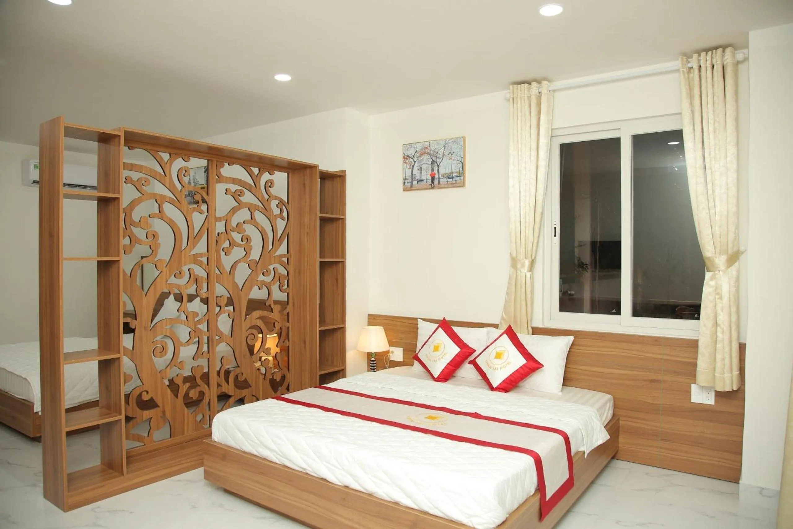 Bed in Thiên Tài Hotel