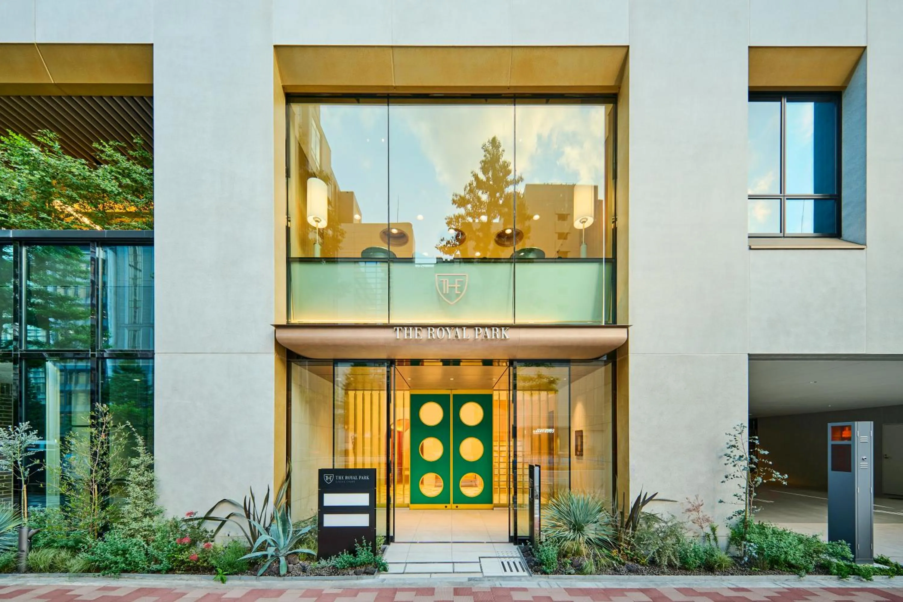 Property building in The Royal Park Hotel Ginza 6-Chome