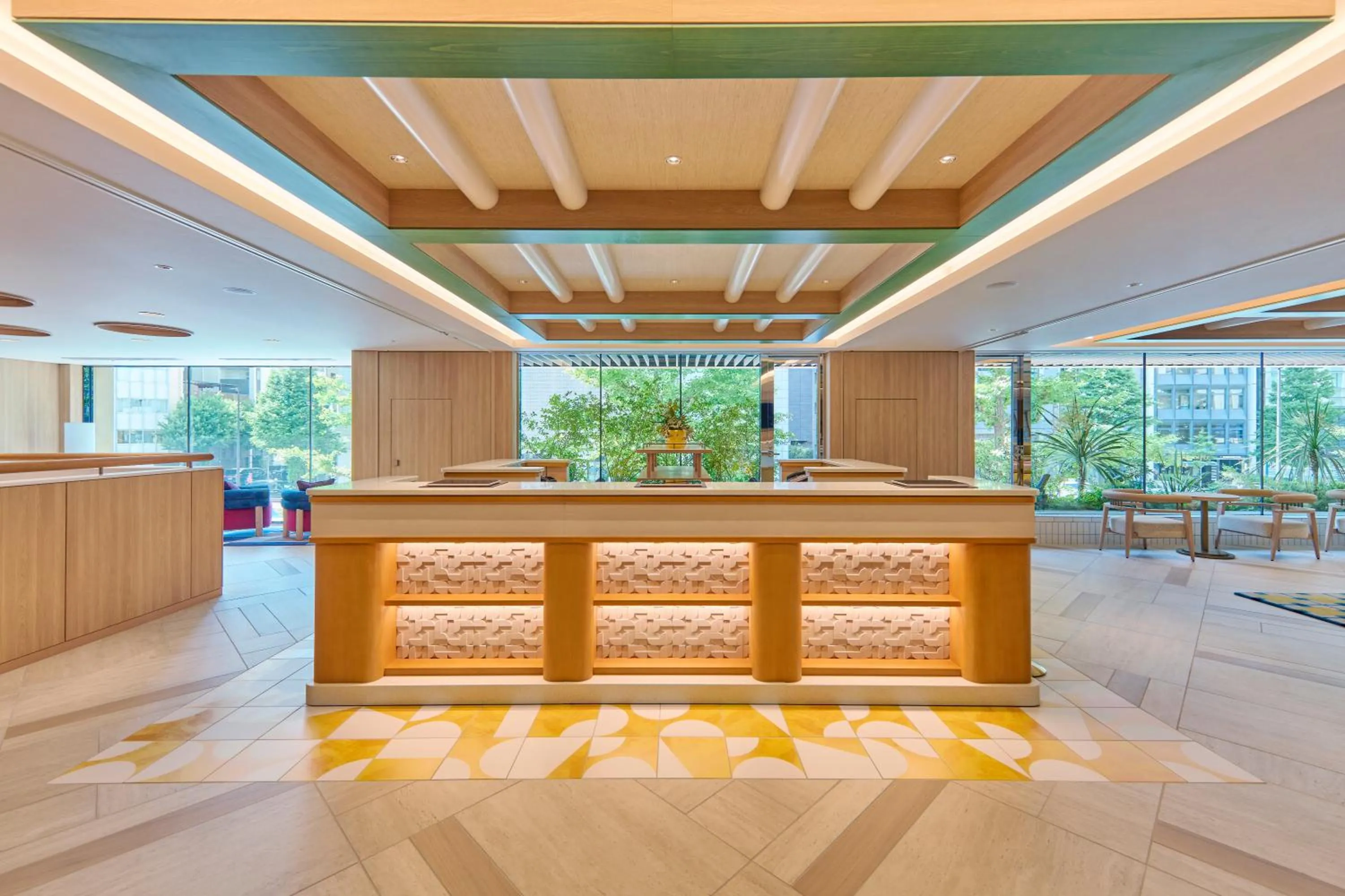 Lobby or reception in The Royal Park Hotel Ginza 6-Chome