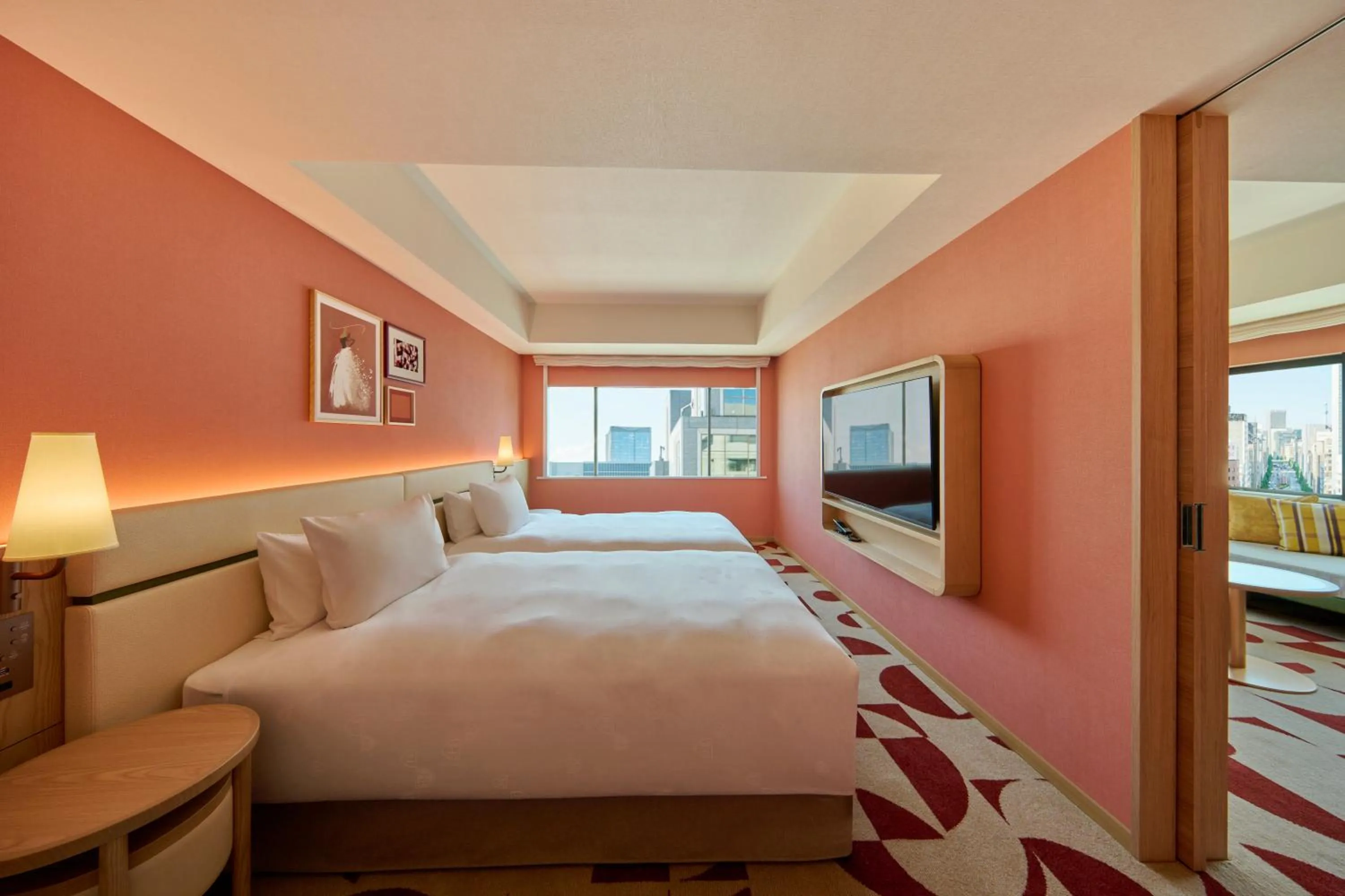 Photo of the whole room, Bed in The Royal Park Hotel Ginza 6-Chome