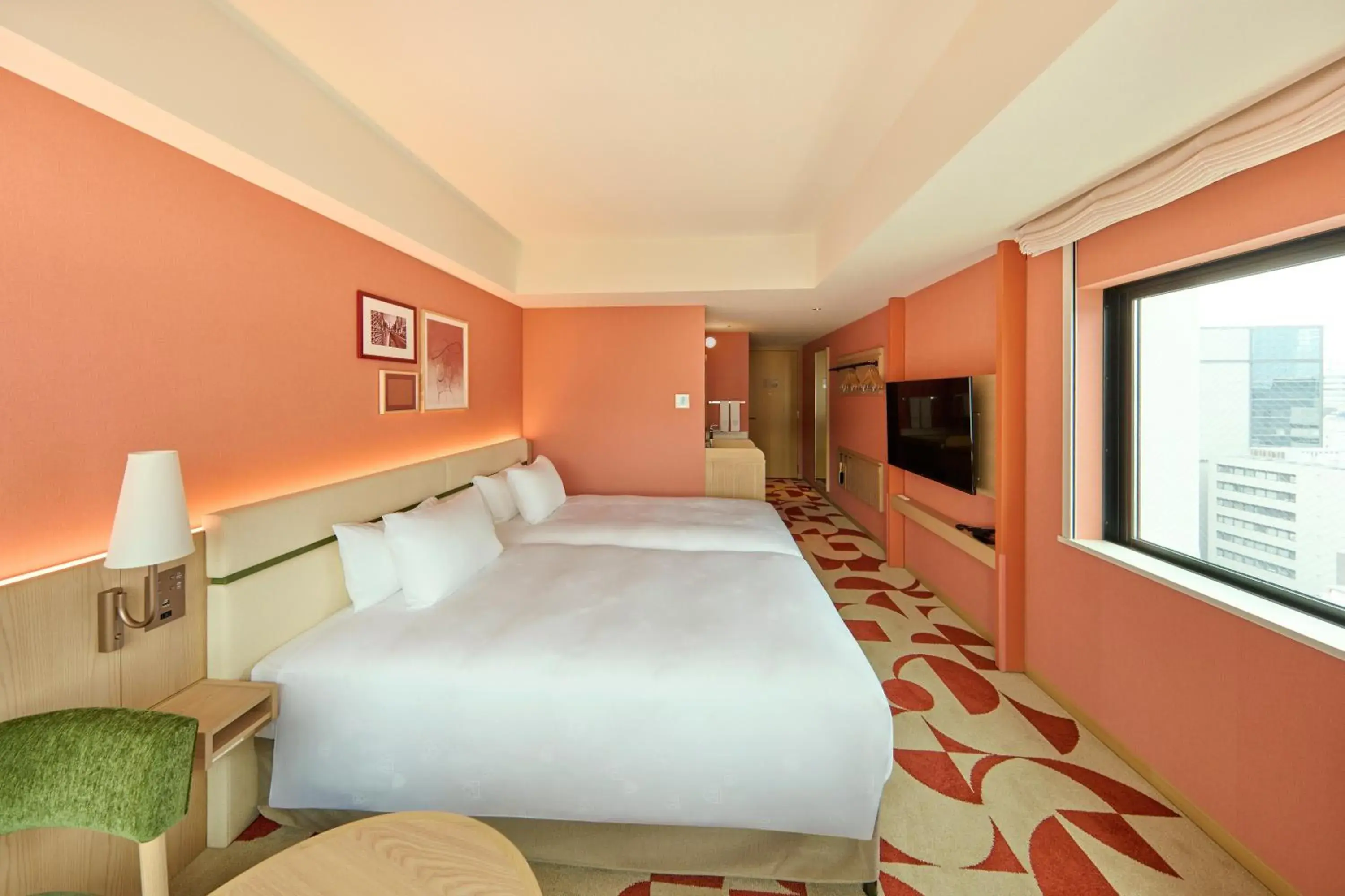 Corner Twin (max 3 person) - Non-Smoking in The Royal Park Hotel Ginza 6-Chome Corner Twin (max 3 person) - Non-Smoking in The Royal Park Hotel Ginza 6-Chome