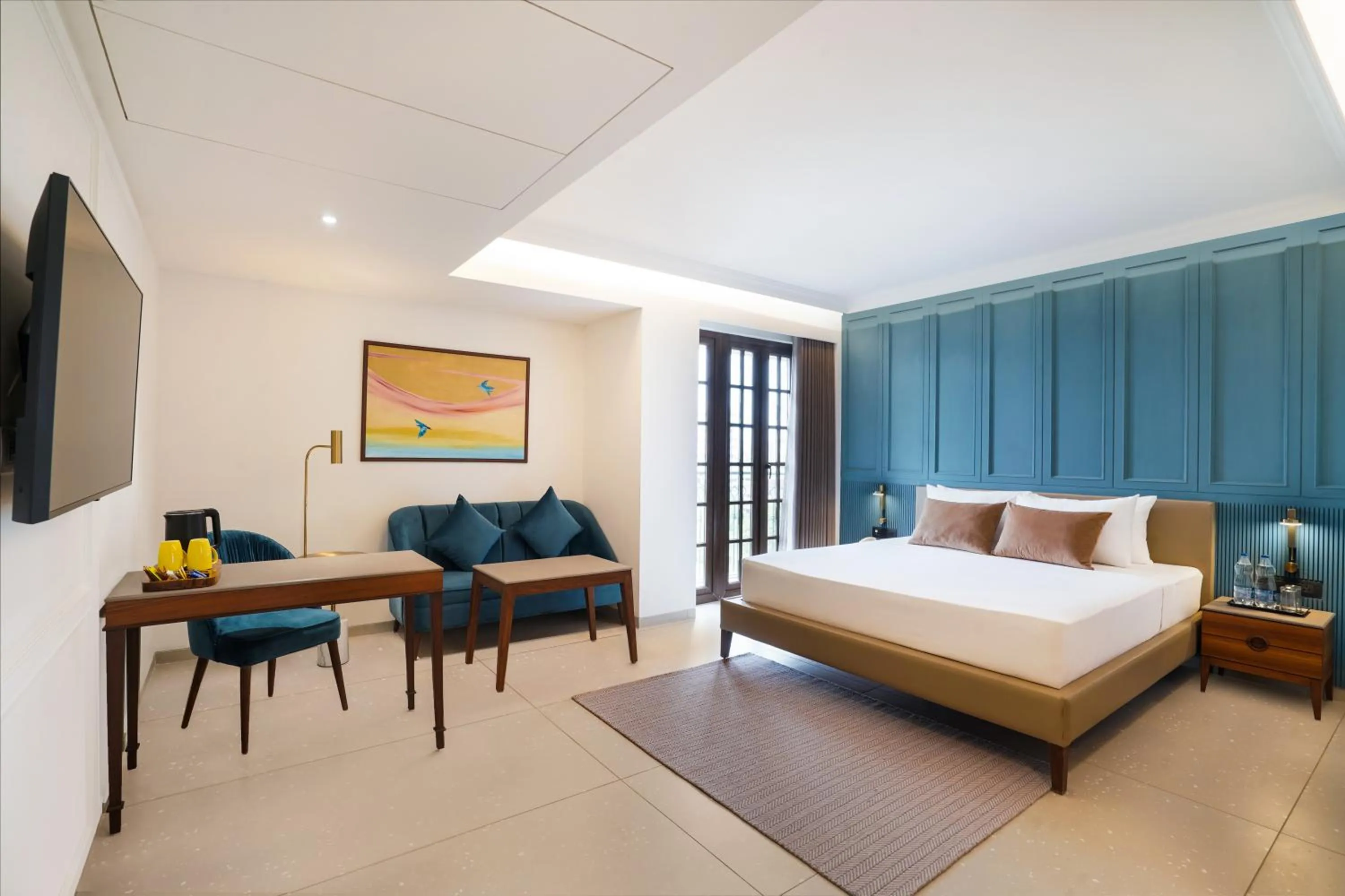 Photo of the whole room, Bed in Lemon Tree Hotel, Rajkot