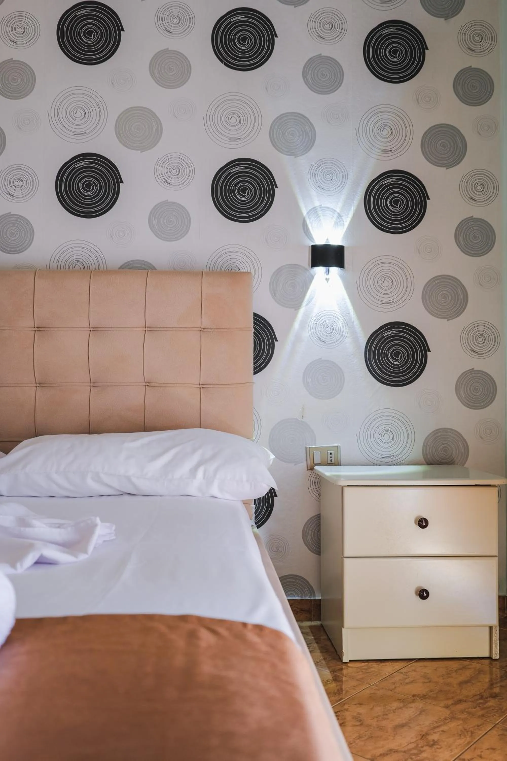 Double Room with Balcony and Sea View in Hotel Panorama