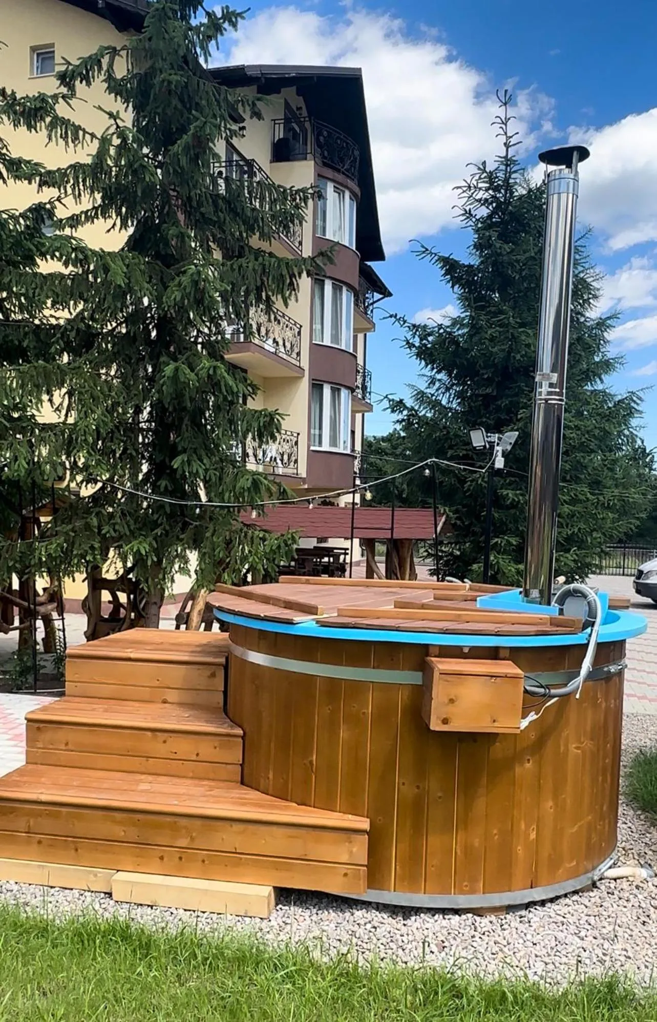 Hot Tub in Complex Turistic Constantin Bucovina