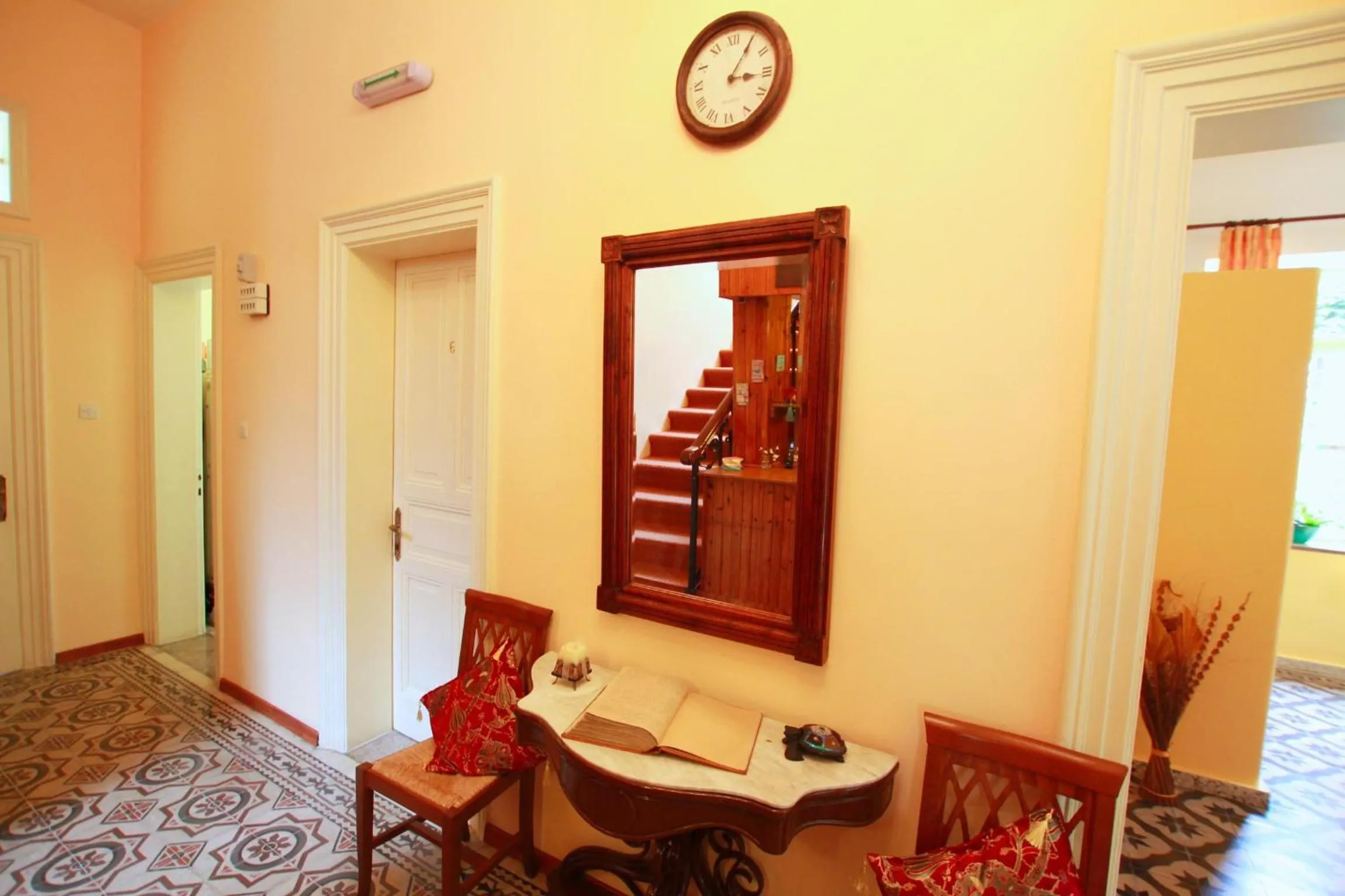 Decorative detail in Hotel Anastasia