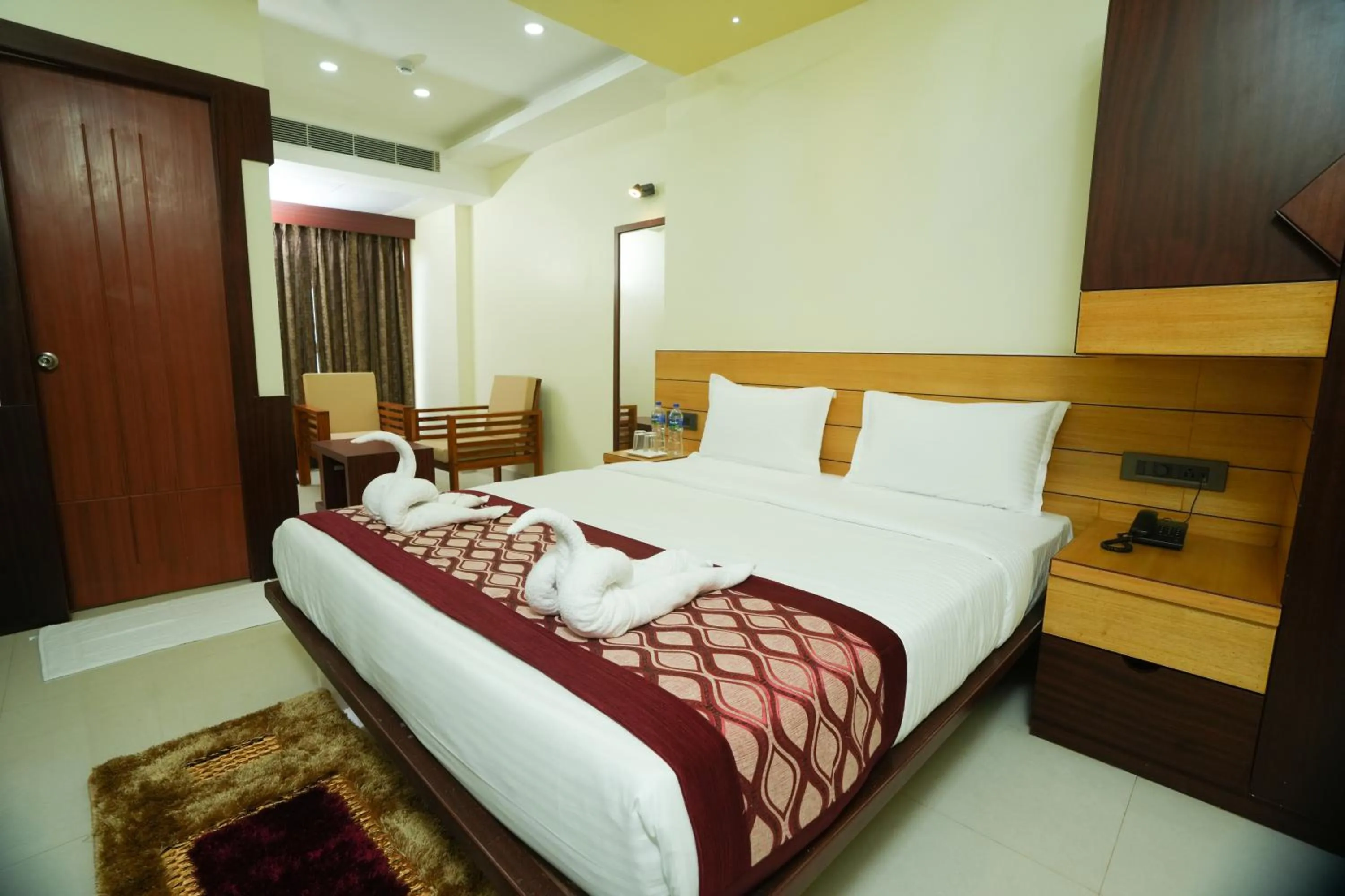 Bedroom, Bed in Urban Suites