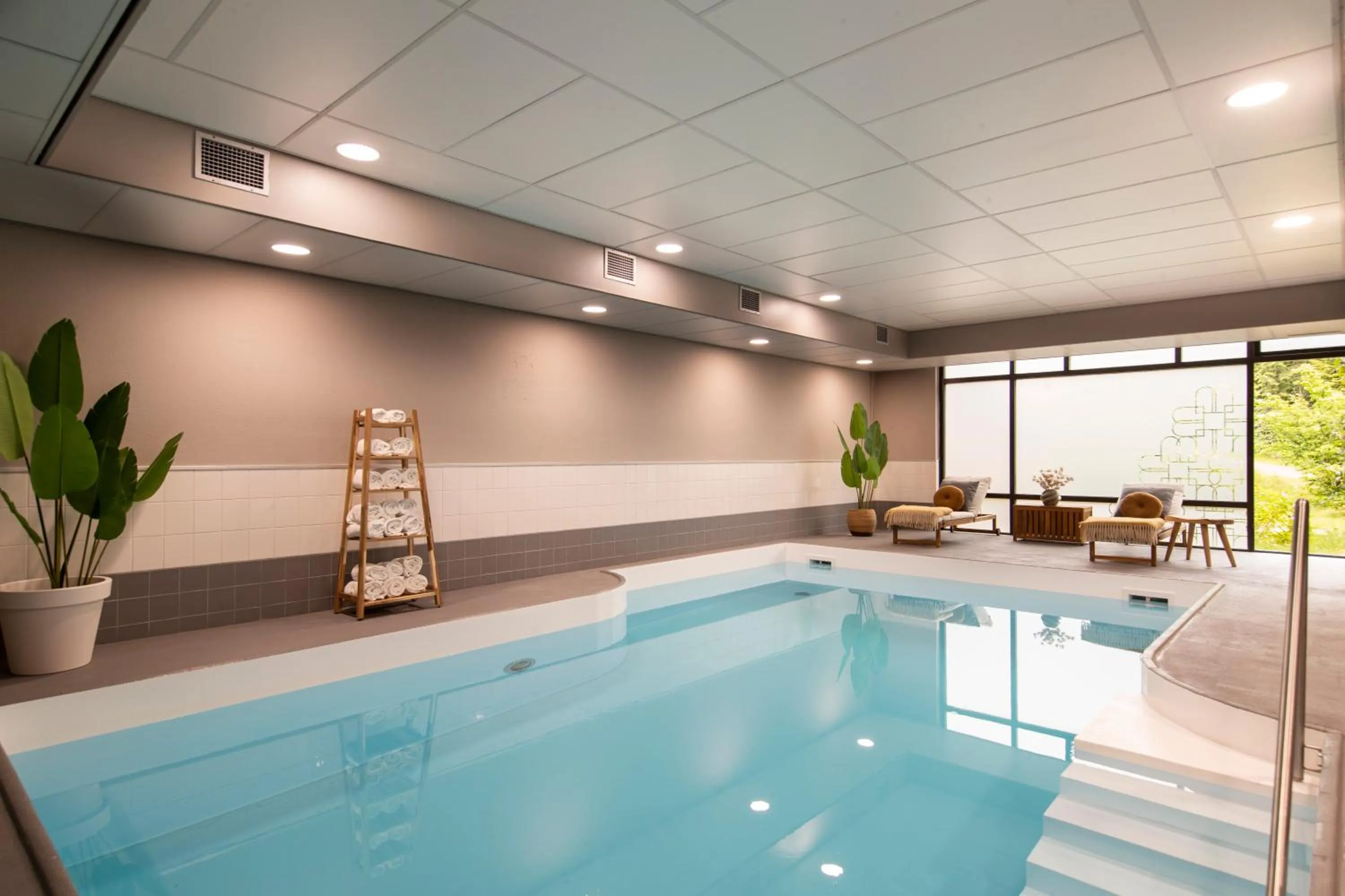 Swimming pool in Bilderberg Résidence Groot Heideborgh