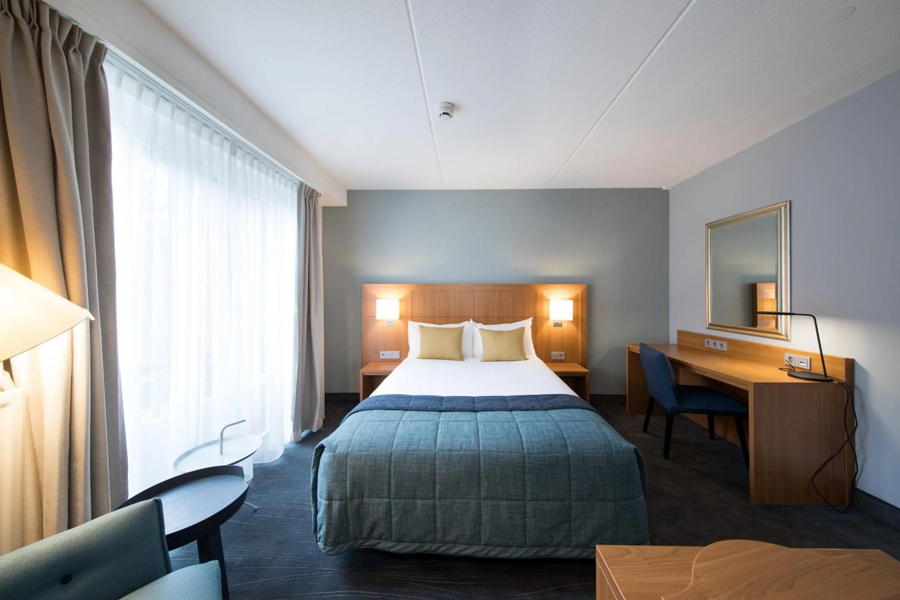 Bed in Bilderberg Résidence Groot Heideborgh