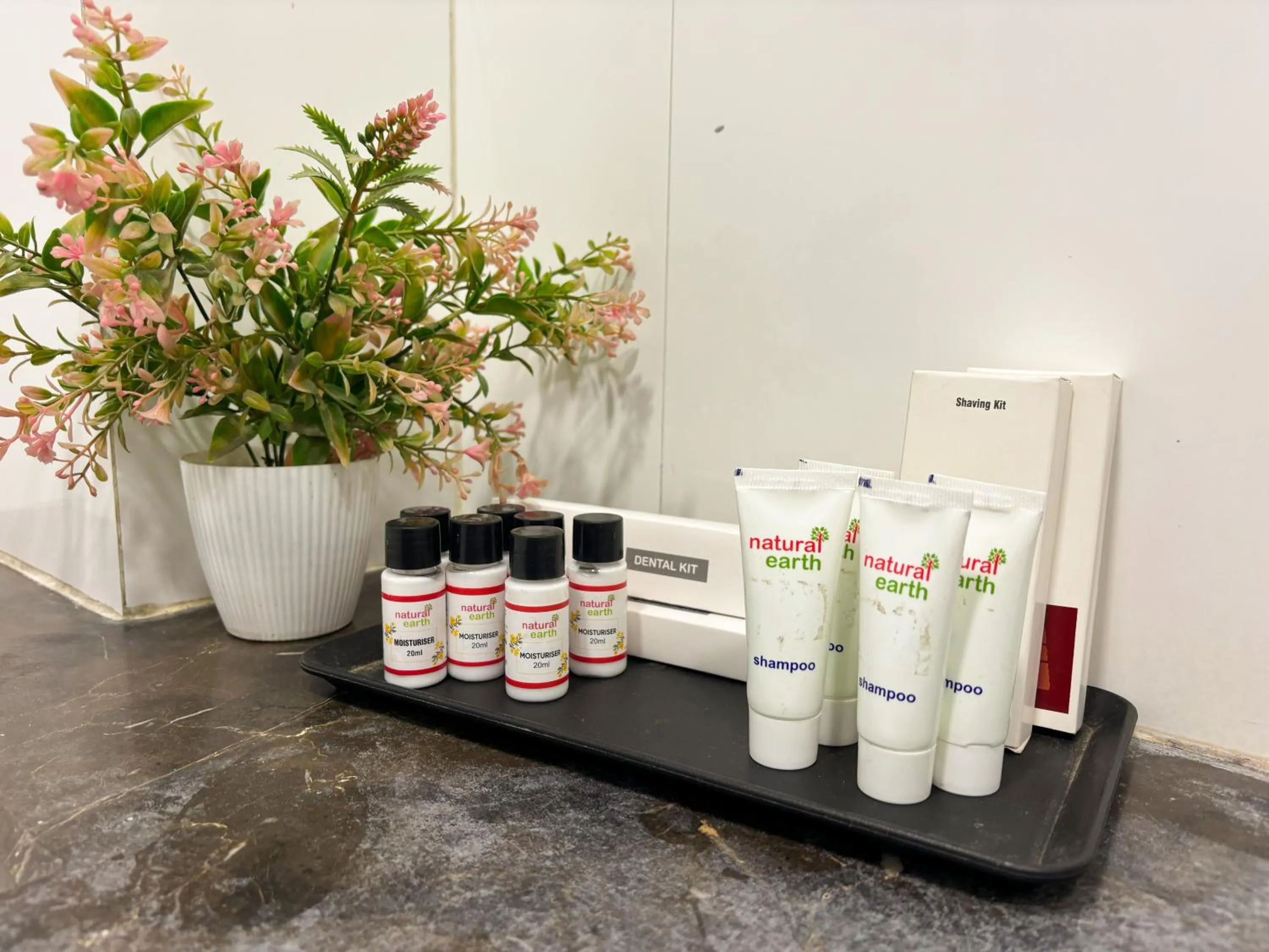 Bathroom in Qotel Comfort AT Residency Kaushambi Anand Vihar