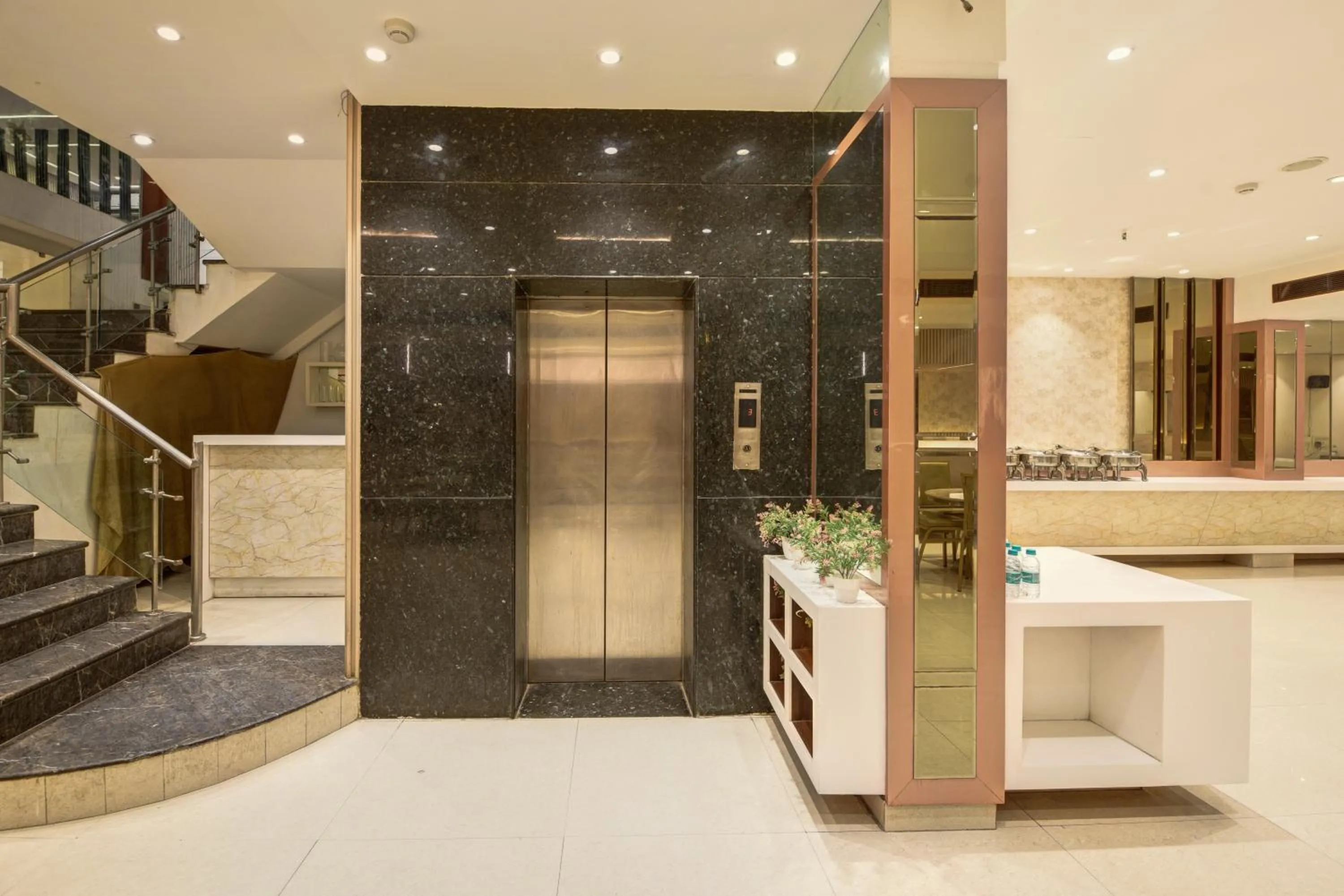 elevator in Qotel Comfort AT Residency Kaushambi Anand Vihar