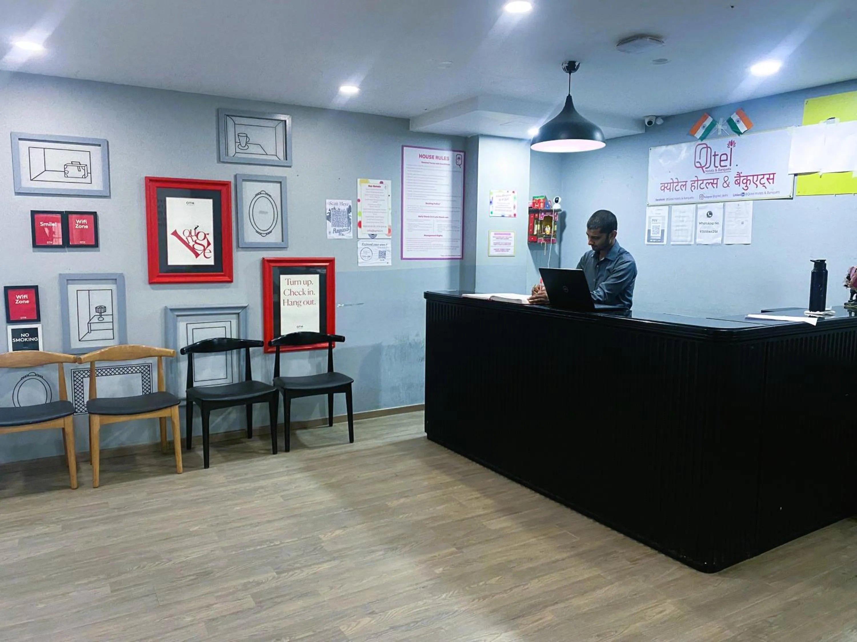 Staff in Qotel Comfort IP Residency East Delhi Preet Vihar