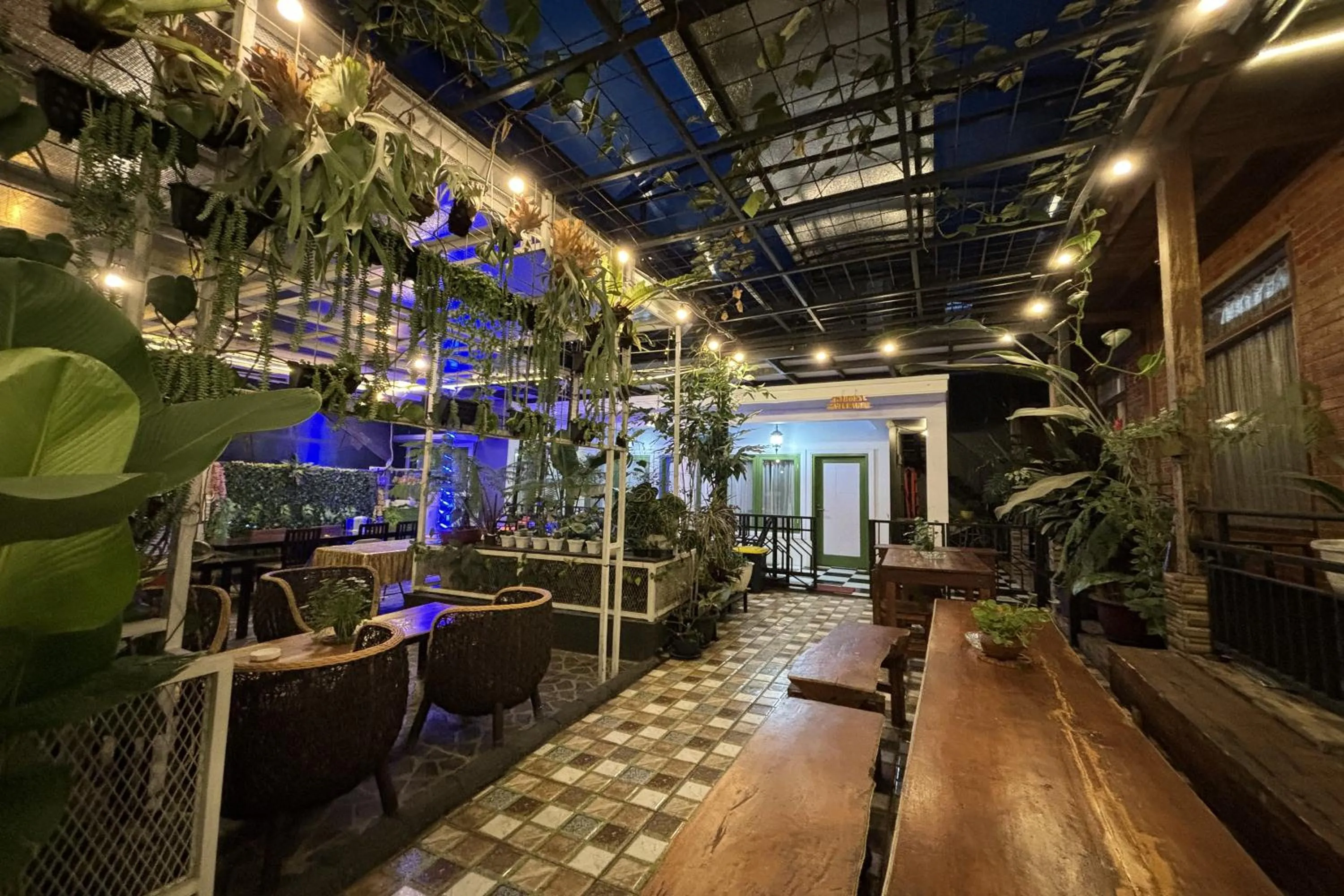 Seating area in Garden Lounge Villa