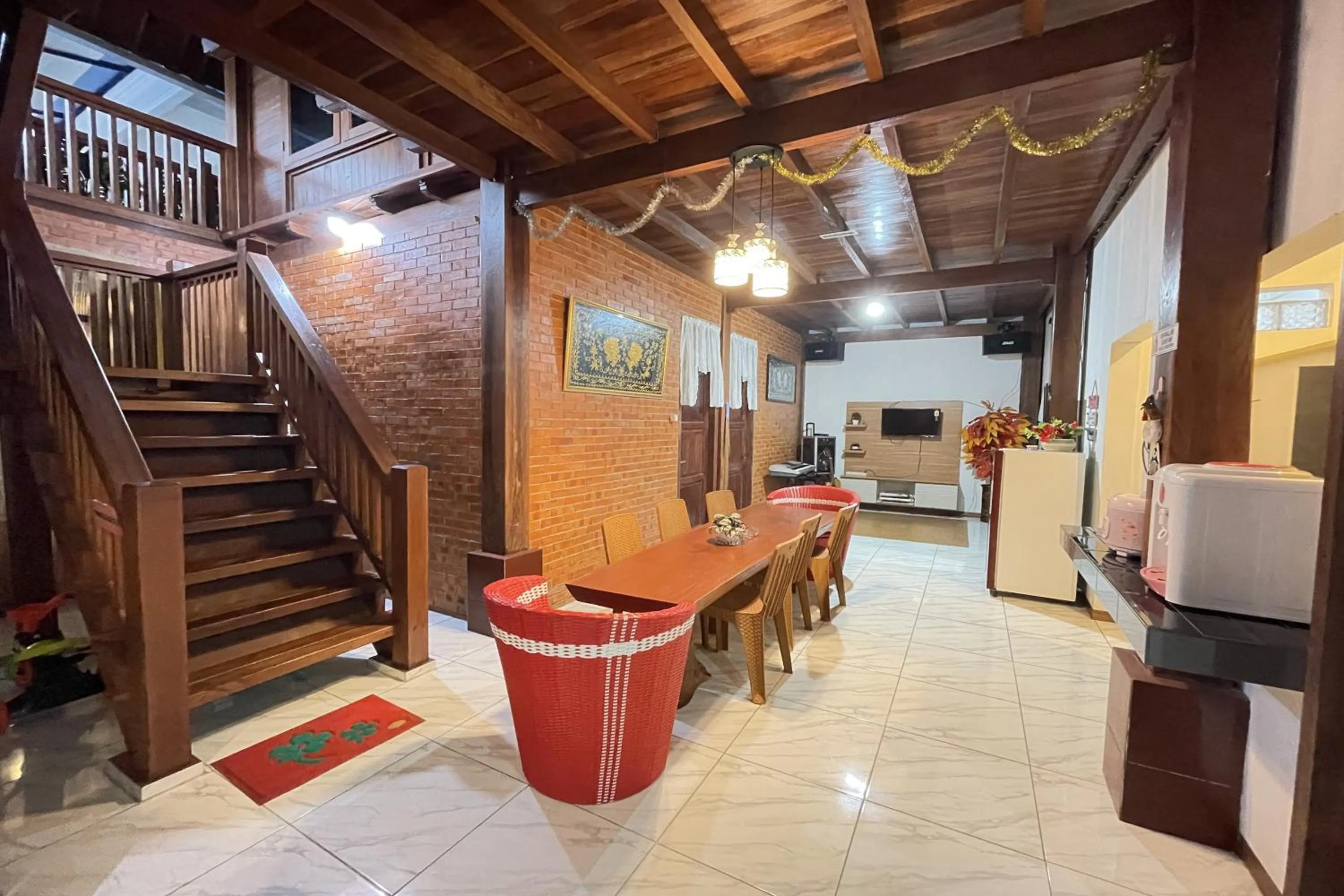 Living room in Garden Lounge Villa