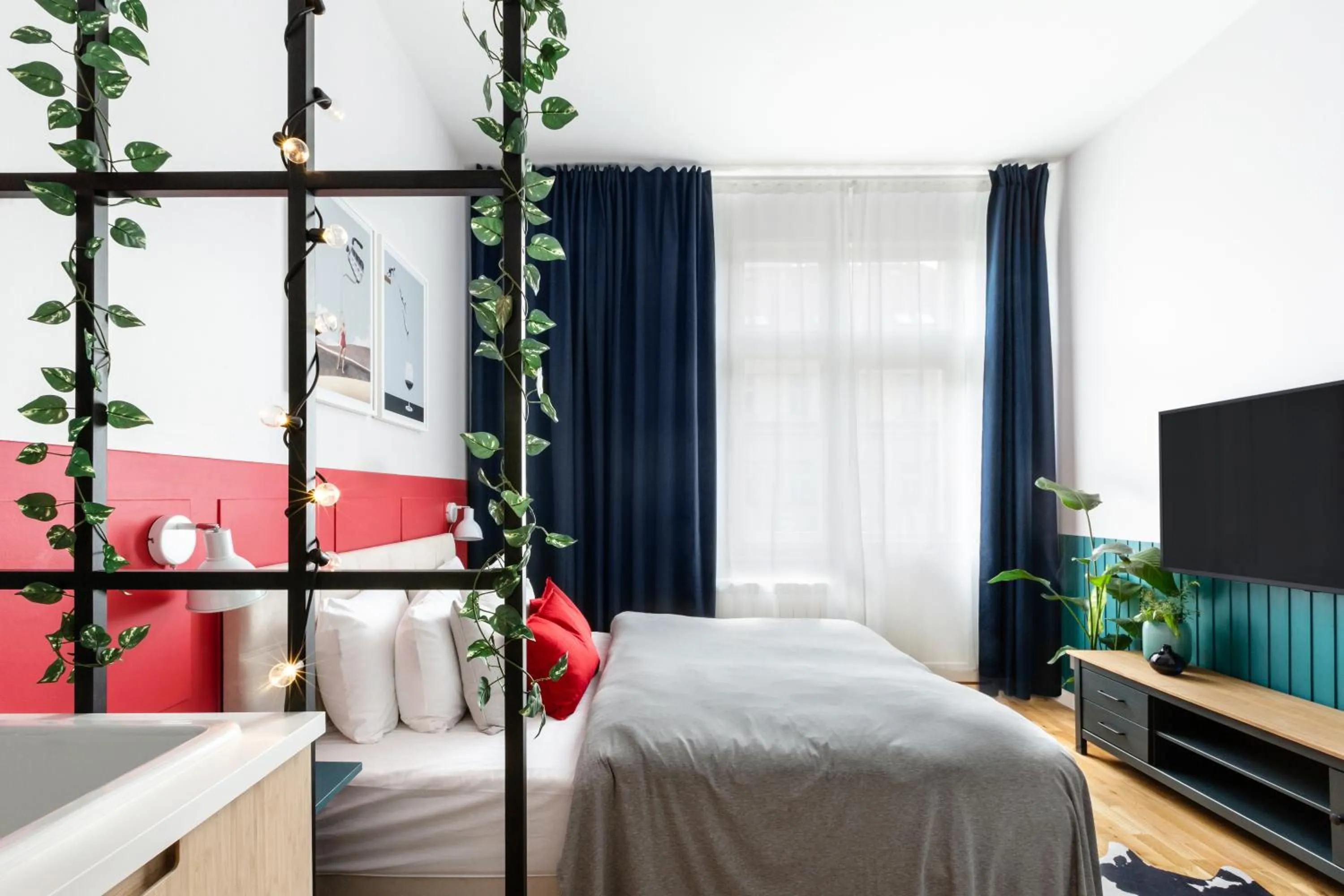 Bed in TurnKey I Charles Square Apartments