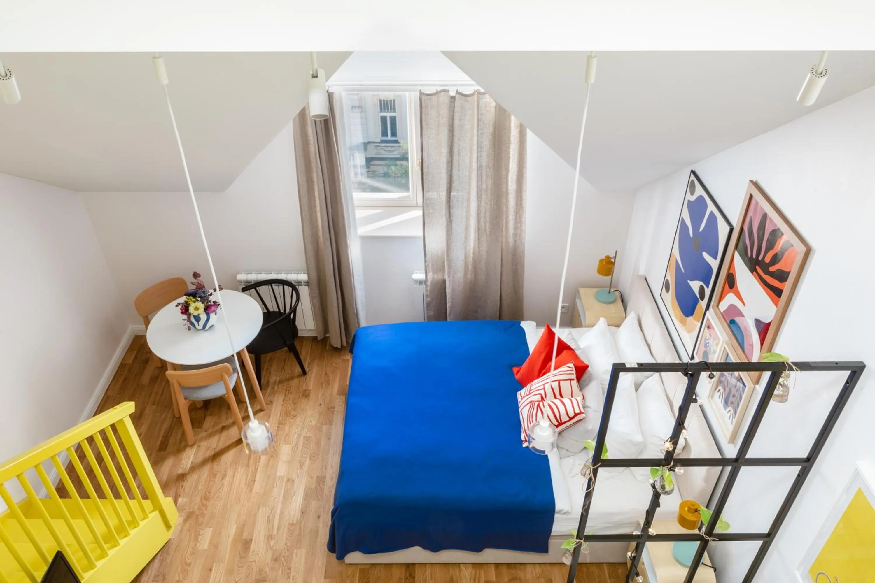 Bed in TurnKey I Charles Square Apartments