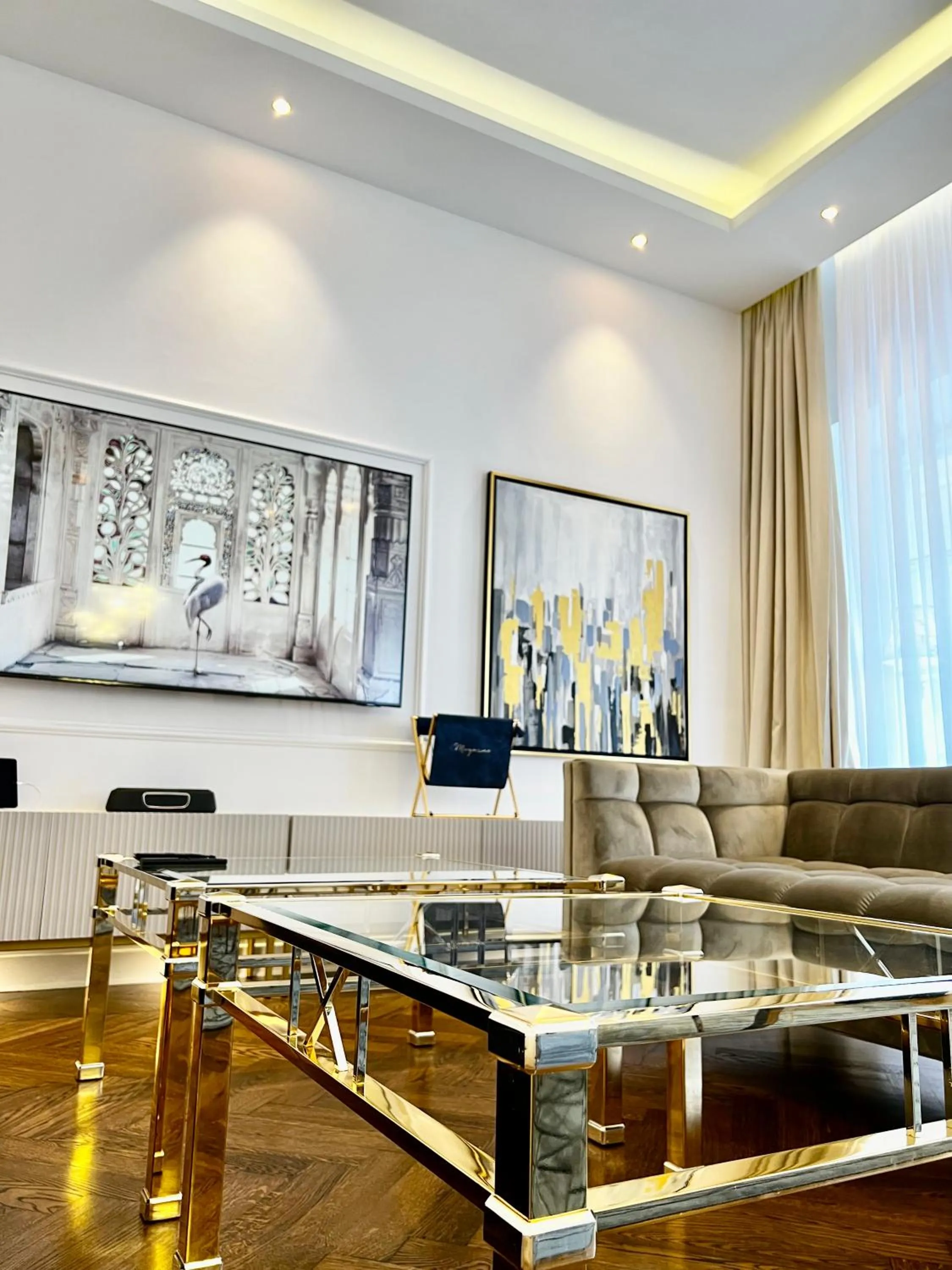 Seating area in MONDRIAN Luxury Apartments Old Town