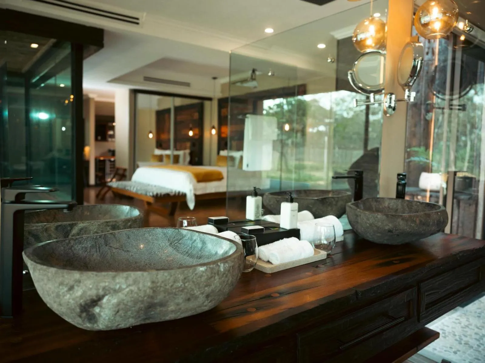 Bathroom in Shekinah Lion & Game Lodge