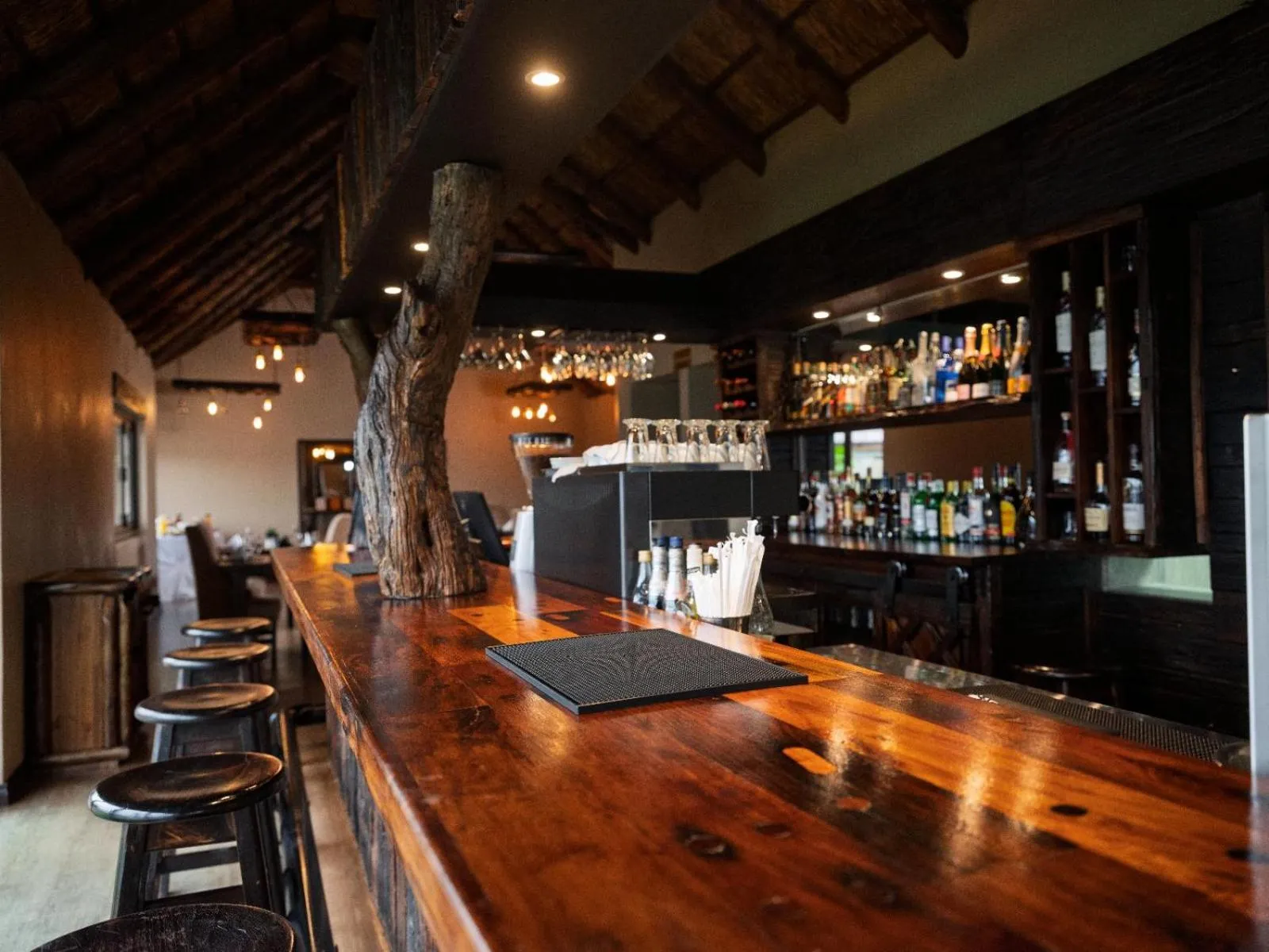 Lounge or bar in Shekinah Lion & Game Lodge