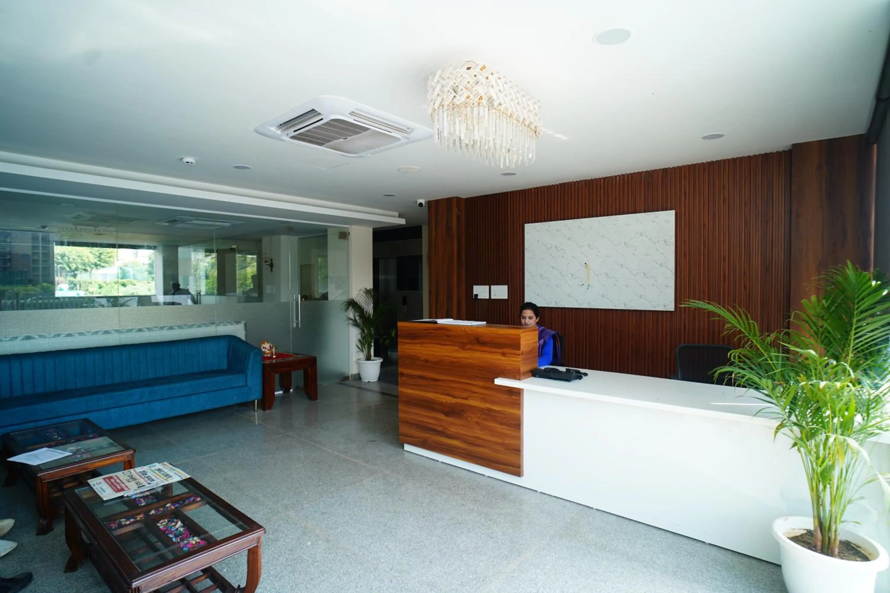 Seating area in RR Galaxy