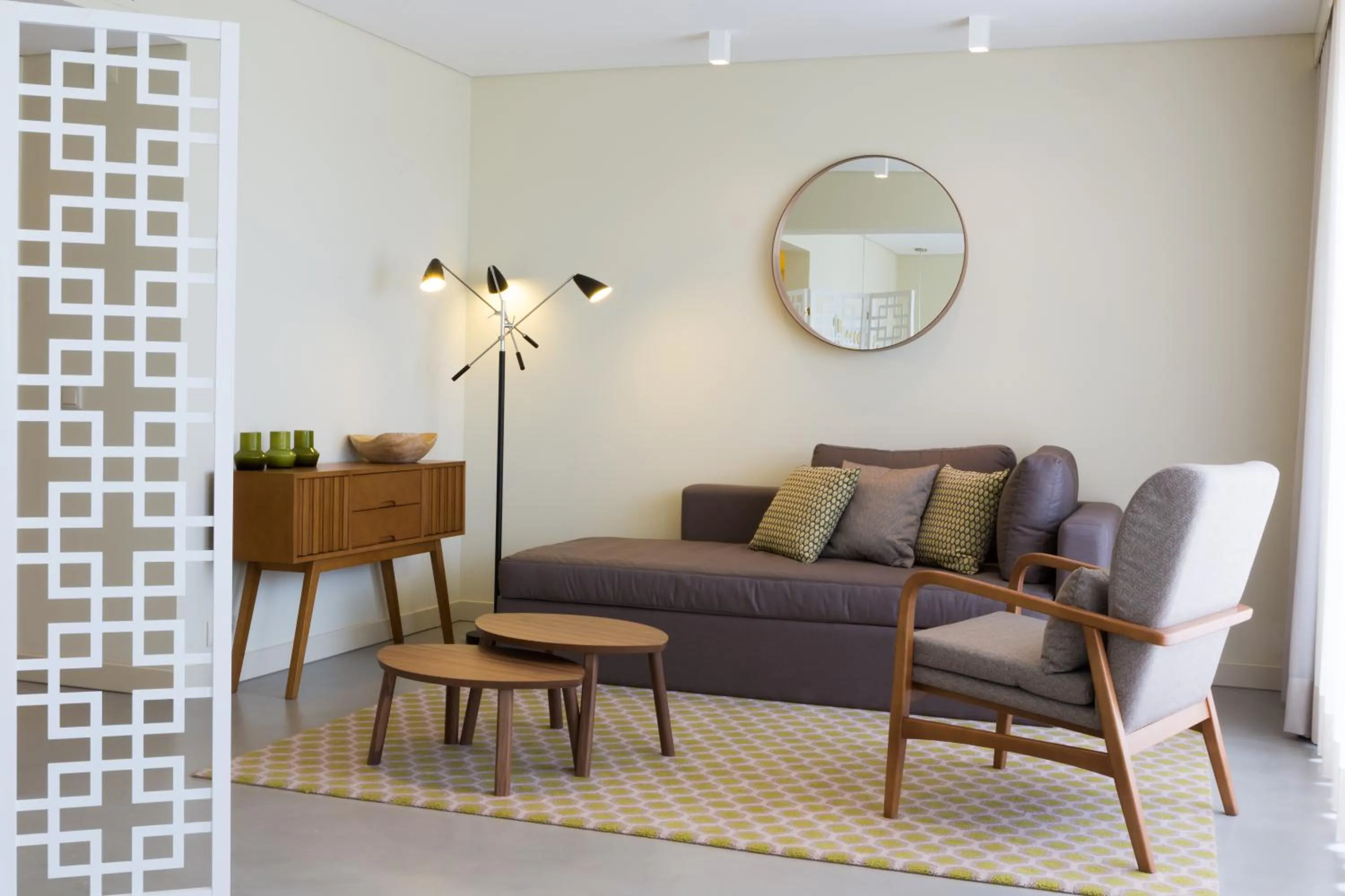 Bed in OZADI Tavira Hotel