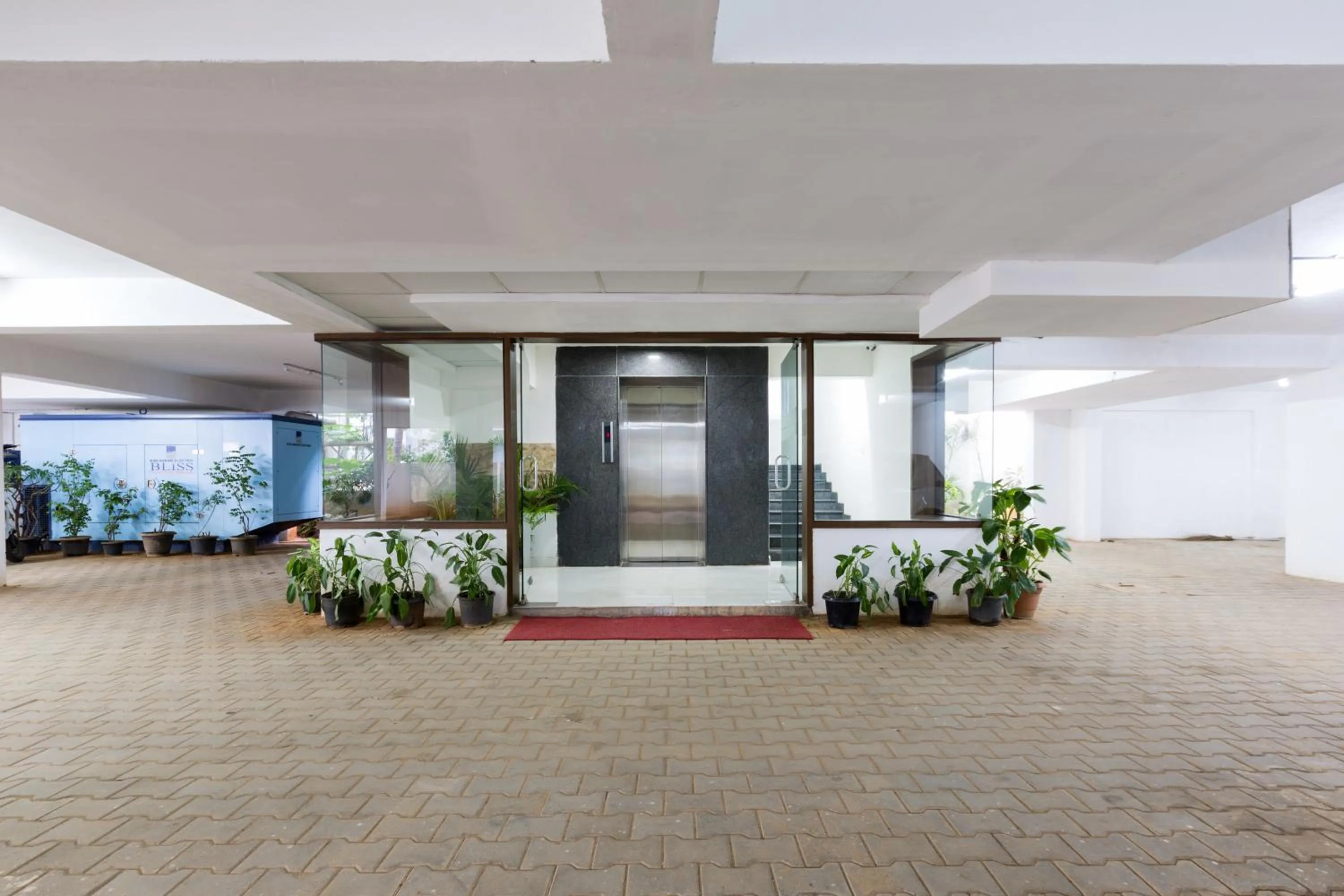 Facade/entrance in Sanctum Suites BEL Road Bangalore