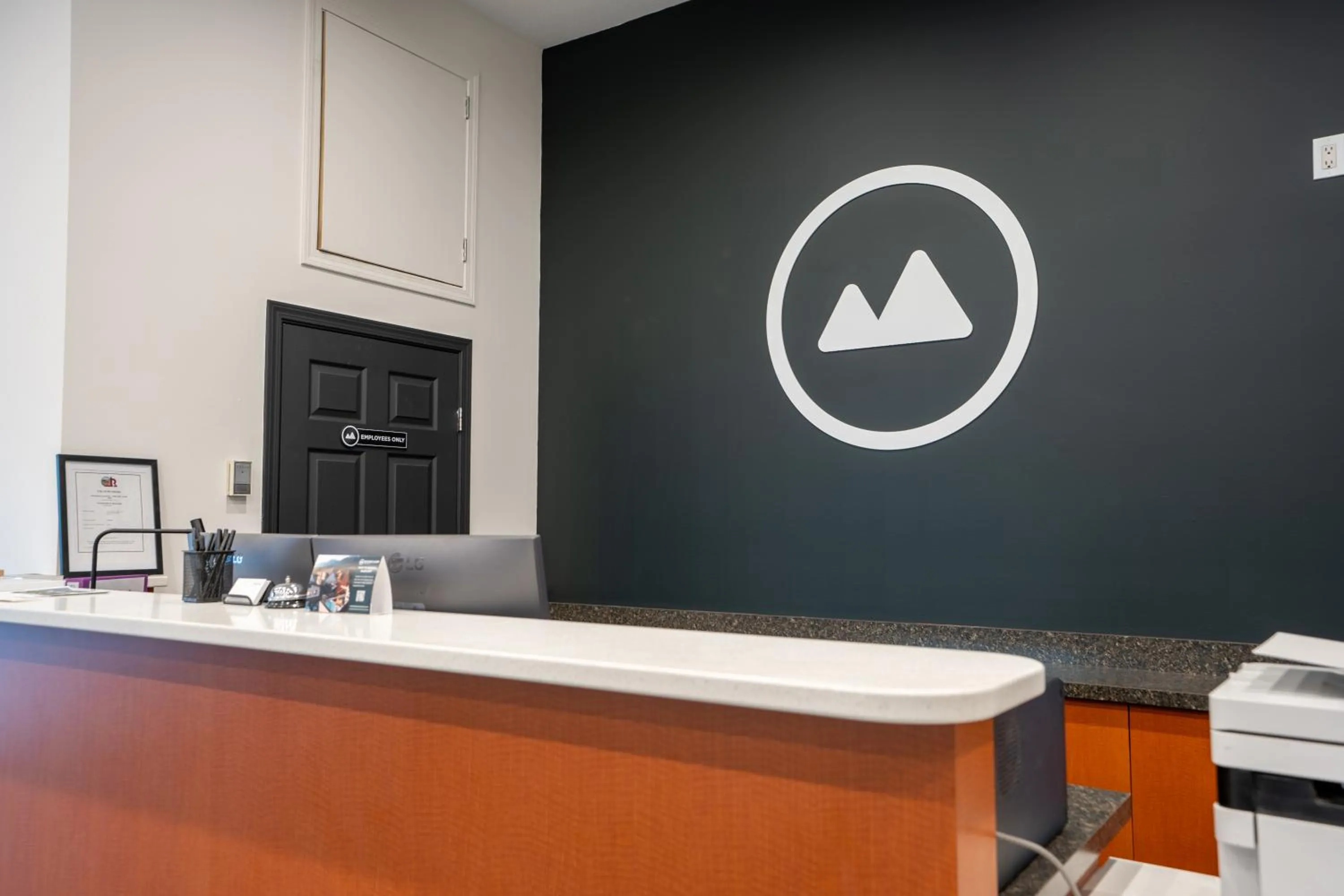 Lobby or reception in Northwinds Hotel Revelstoke