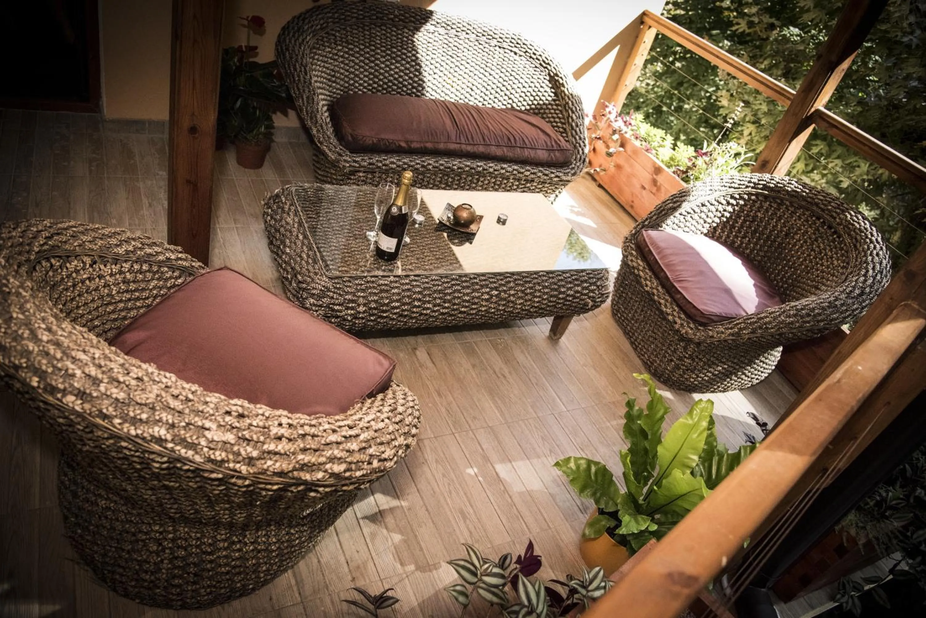 Balcony/Terrace in Hotel Saint Nedelya