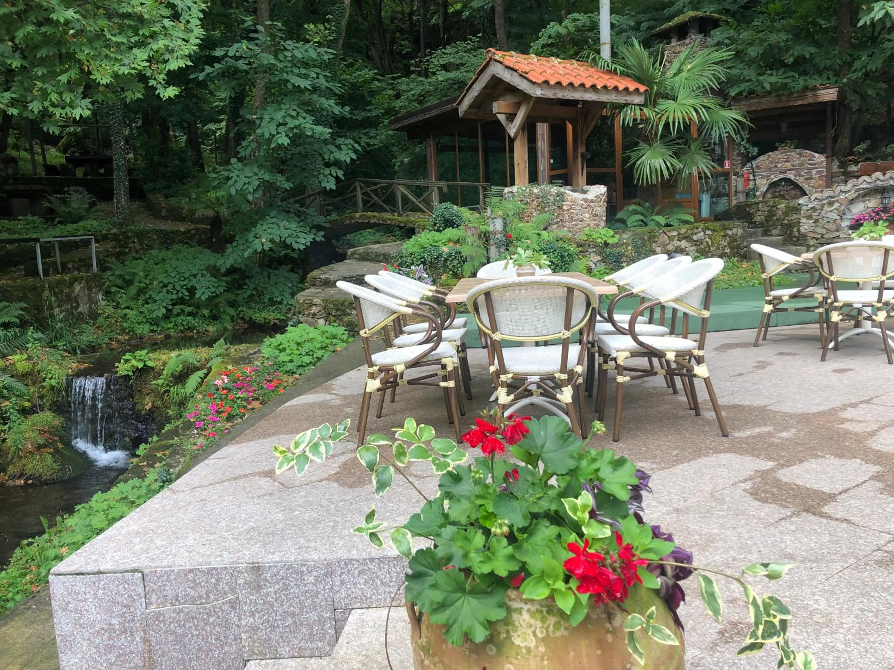 Patio in Hotel Saint Nedelya