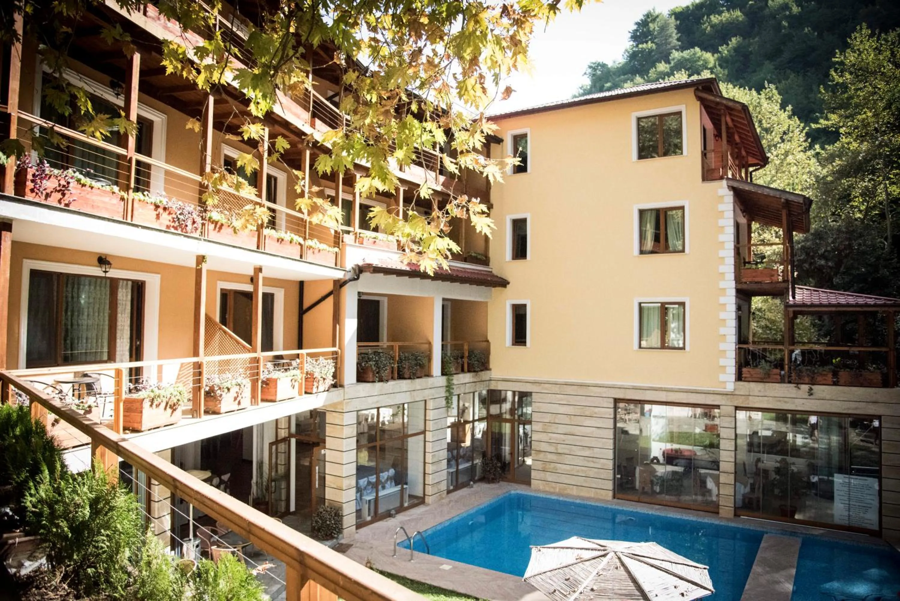 Patio in Hotel Saint Nedelya