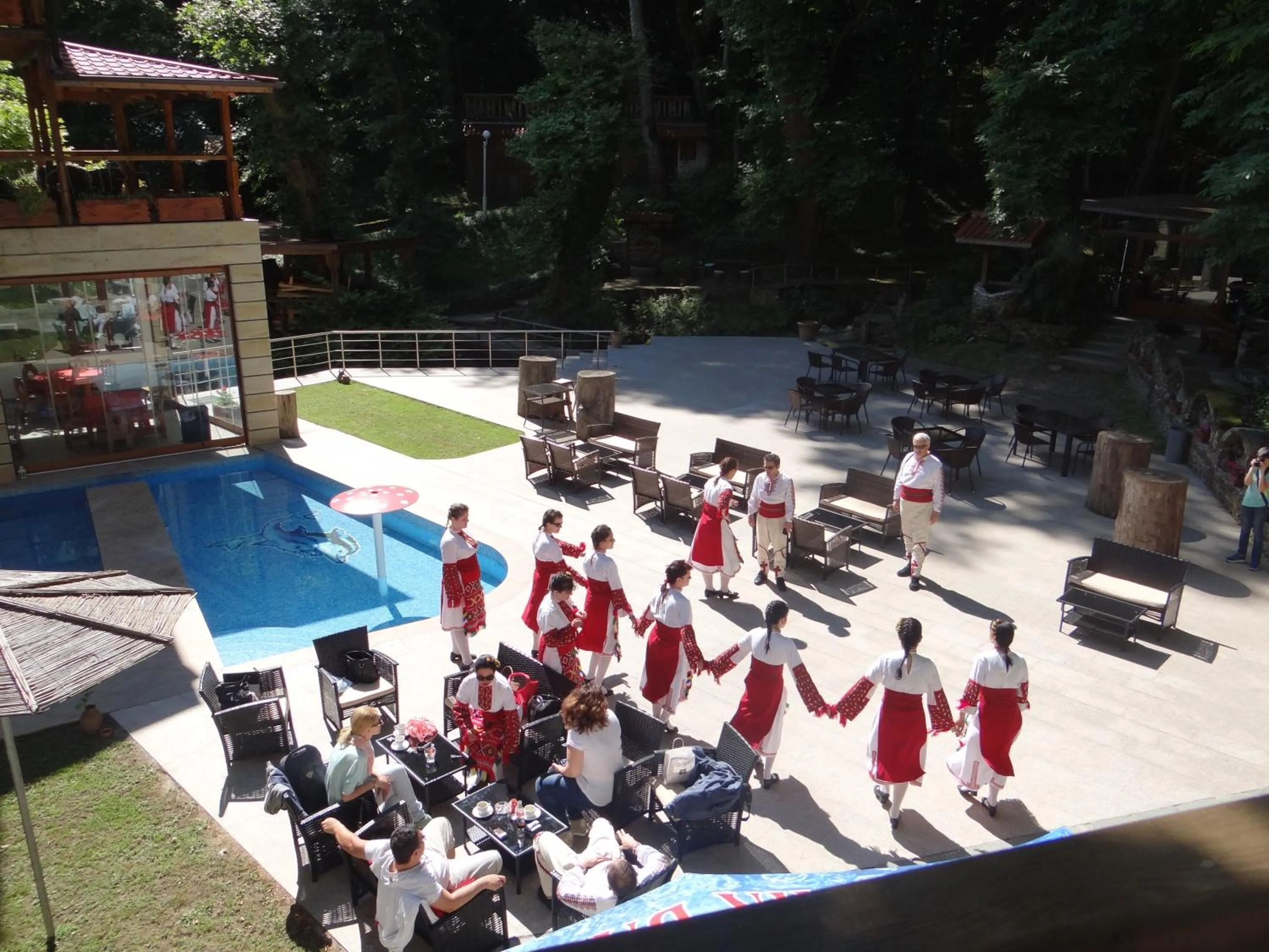 Balcony/Terrace in Hotel Saint Nedelya