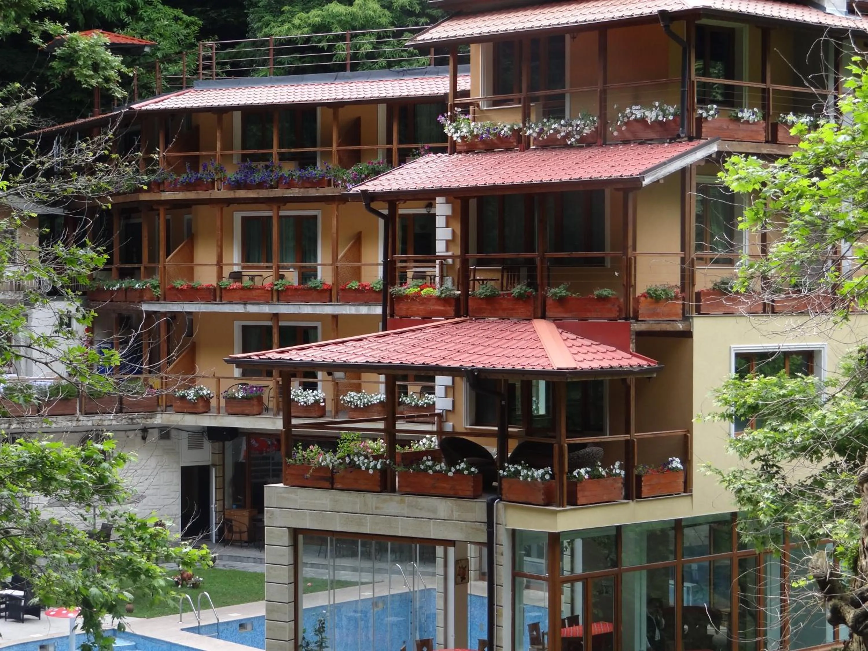 Patio in Hotel Saint Nedelya