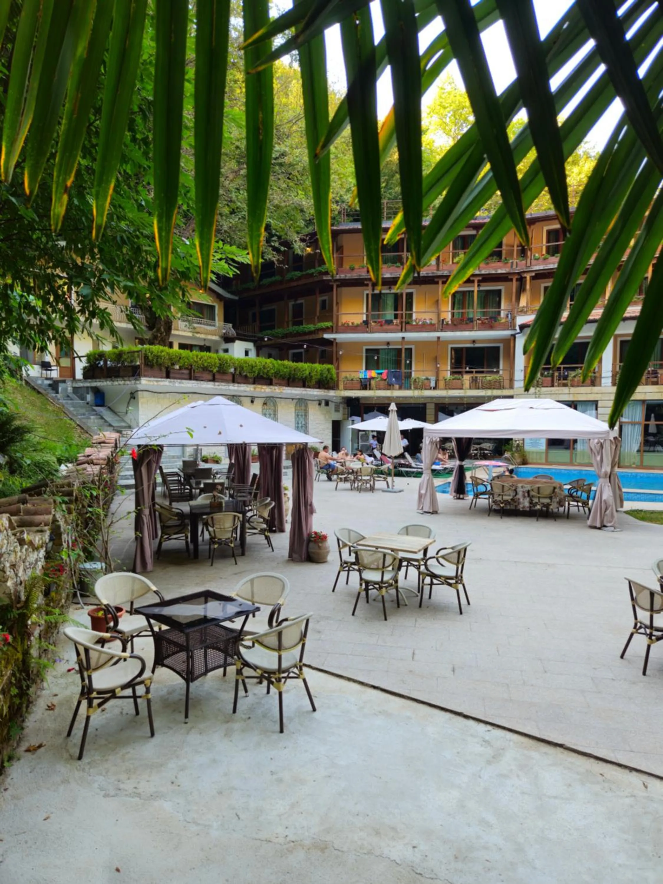 Patio in Hotel Saint Nedelya