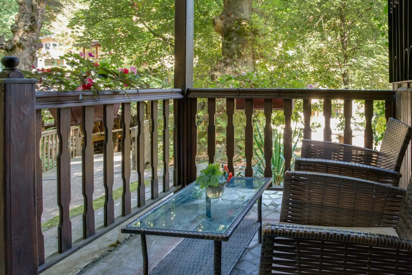 Patio in Hotel Saint Nedelya