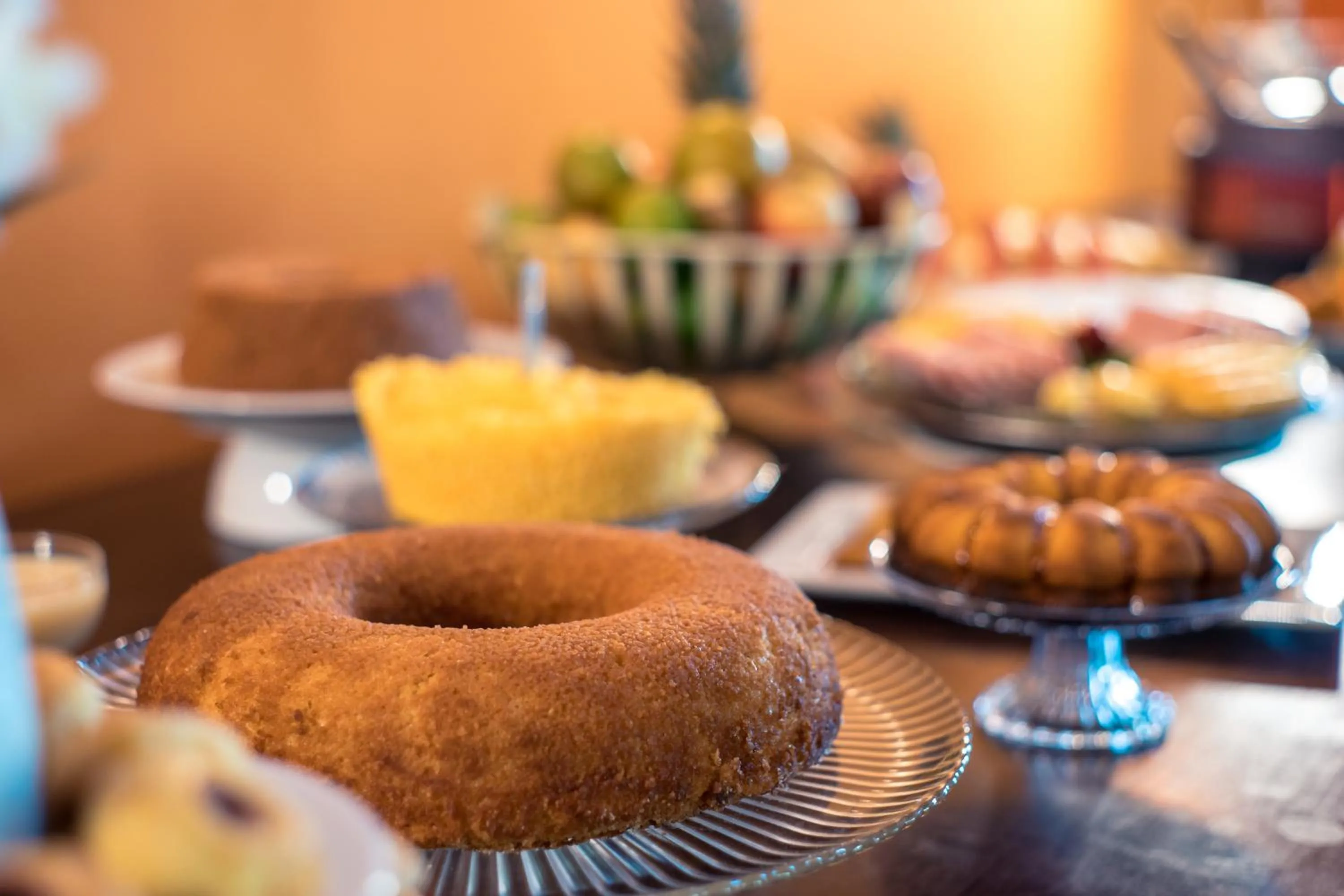 Buffet breakfast in Pousada Villa Maeva Itacimirim